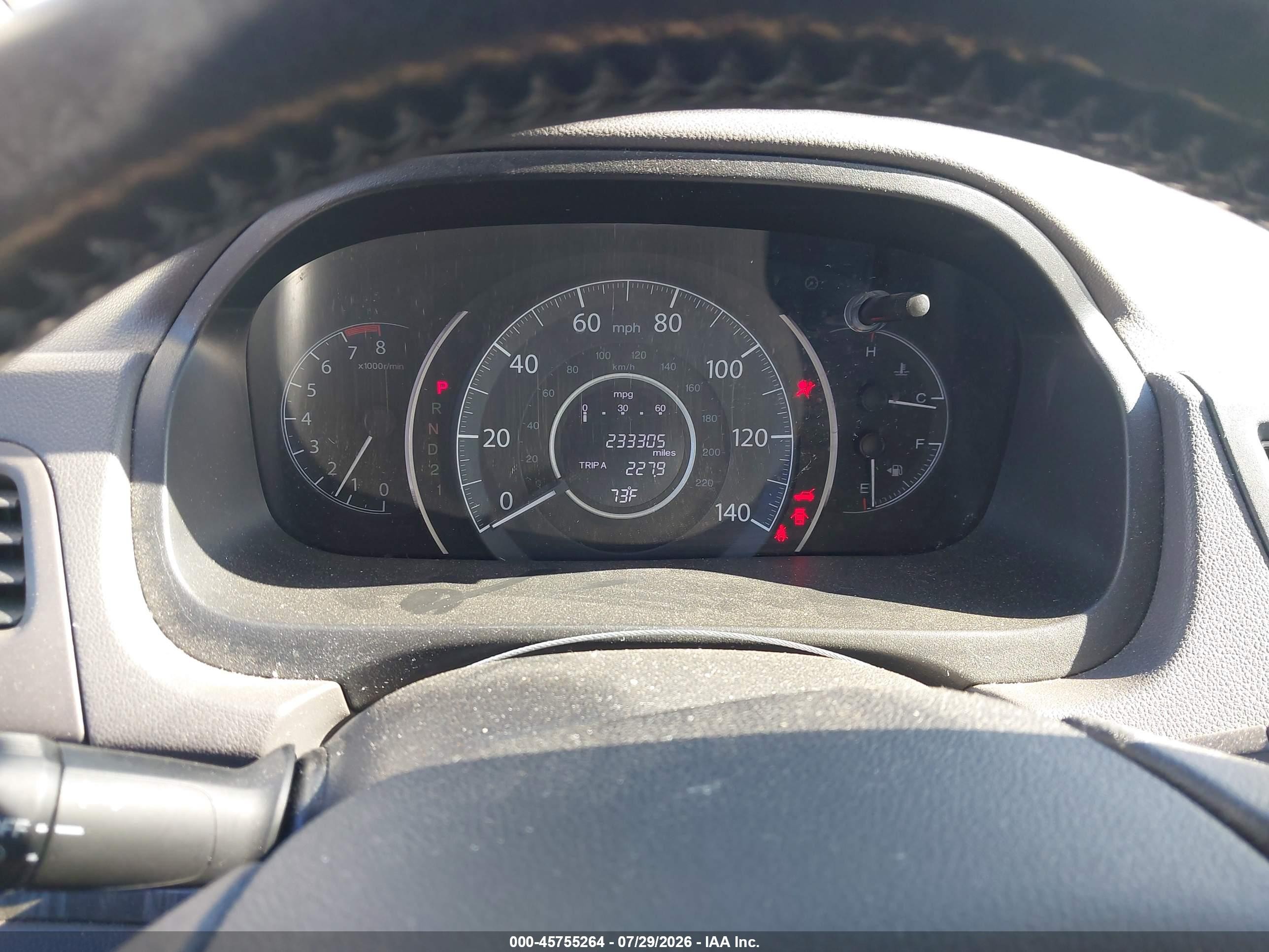 2013 Honda Cr-v Ex-l Синий vin: 5J6RM3H75DL011377