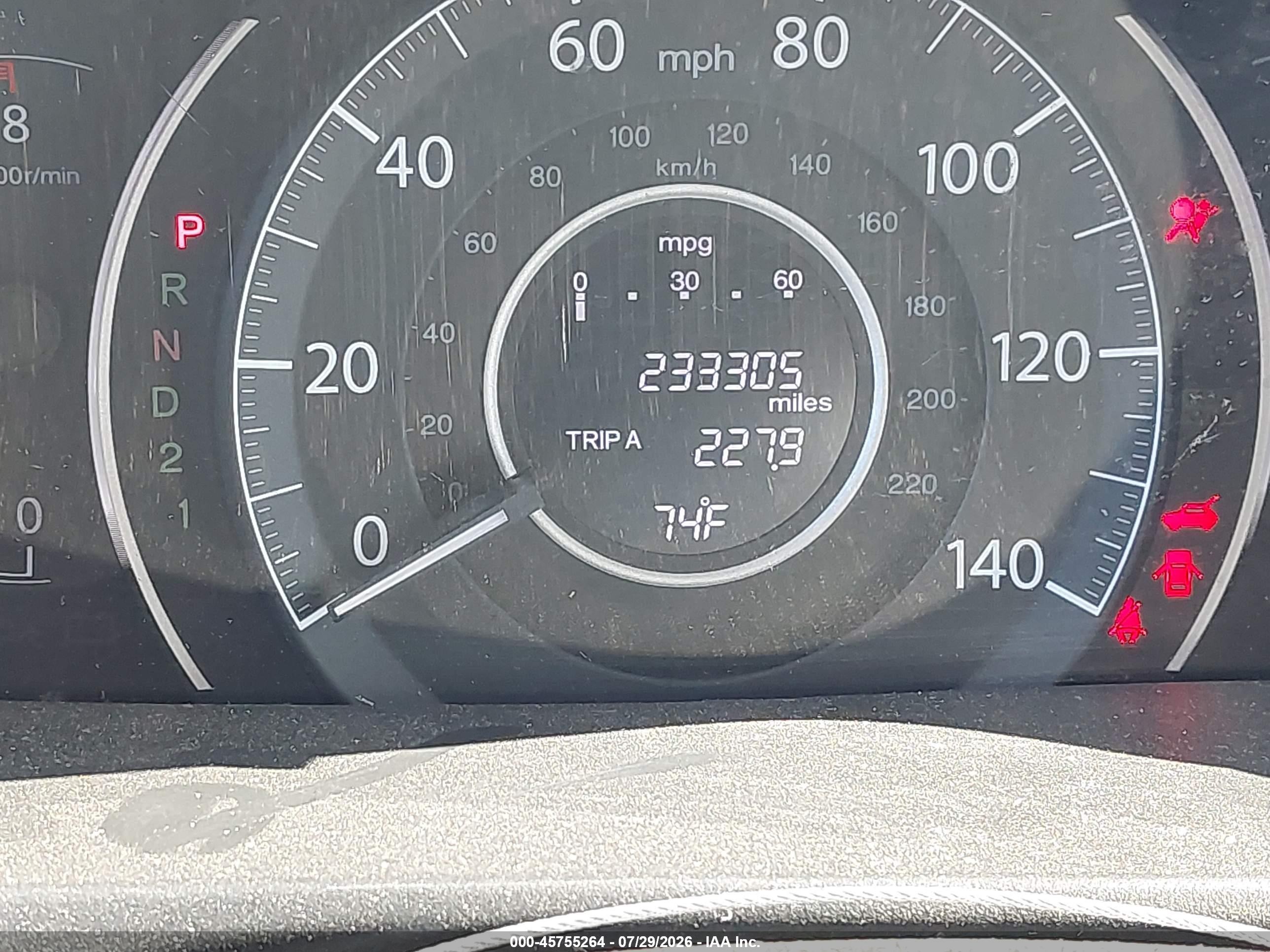 2013 Honda Cr-v Ex-l Синий vin: 5J6RM3H75DL011377