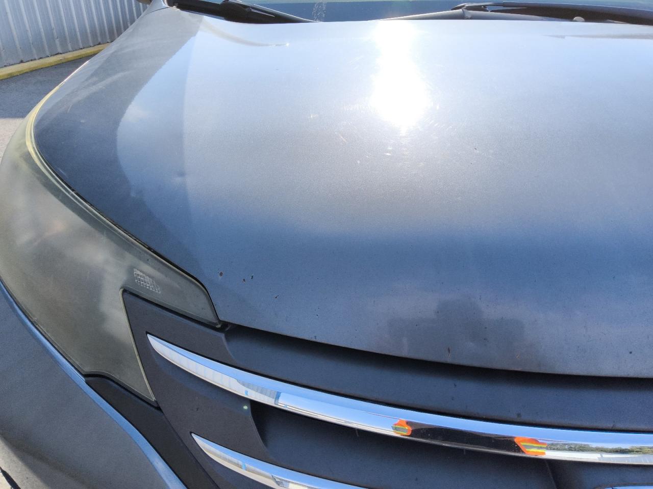 2013 Honda Cr-v Exl Серый vin: 5J6RM3H75DL016997 Damage: Hood, Dent(S) W/No Paint Dmg, 1 To 2 Inches