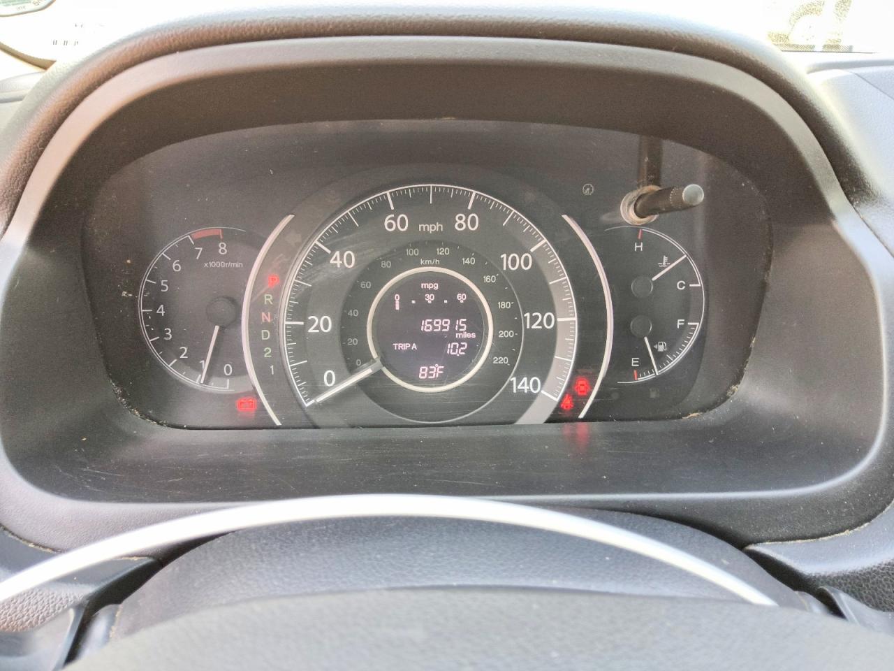 2013 Honda Cr-v Exl Серый vin: 5J6RM3H75DL016997