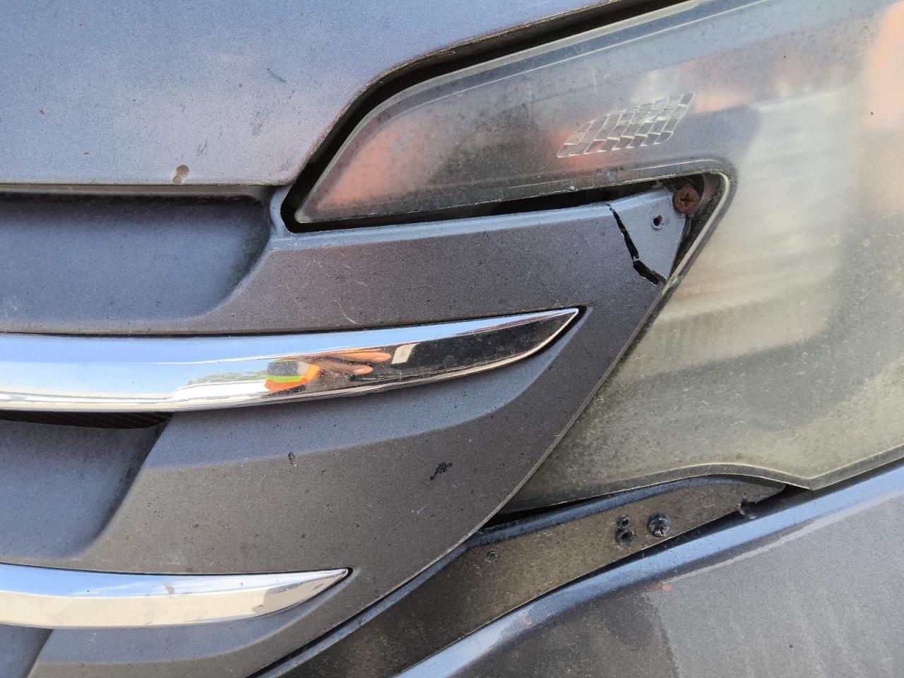 2013 Honda Cr-v Exl Серый vin: 5J6RM3H75DL016997 Damage: Grille, Previous Repair, Substandard Repair