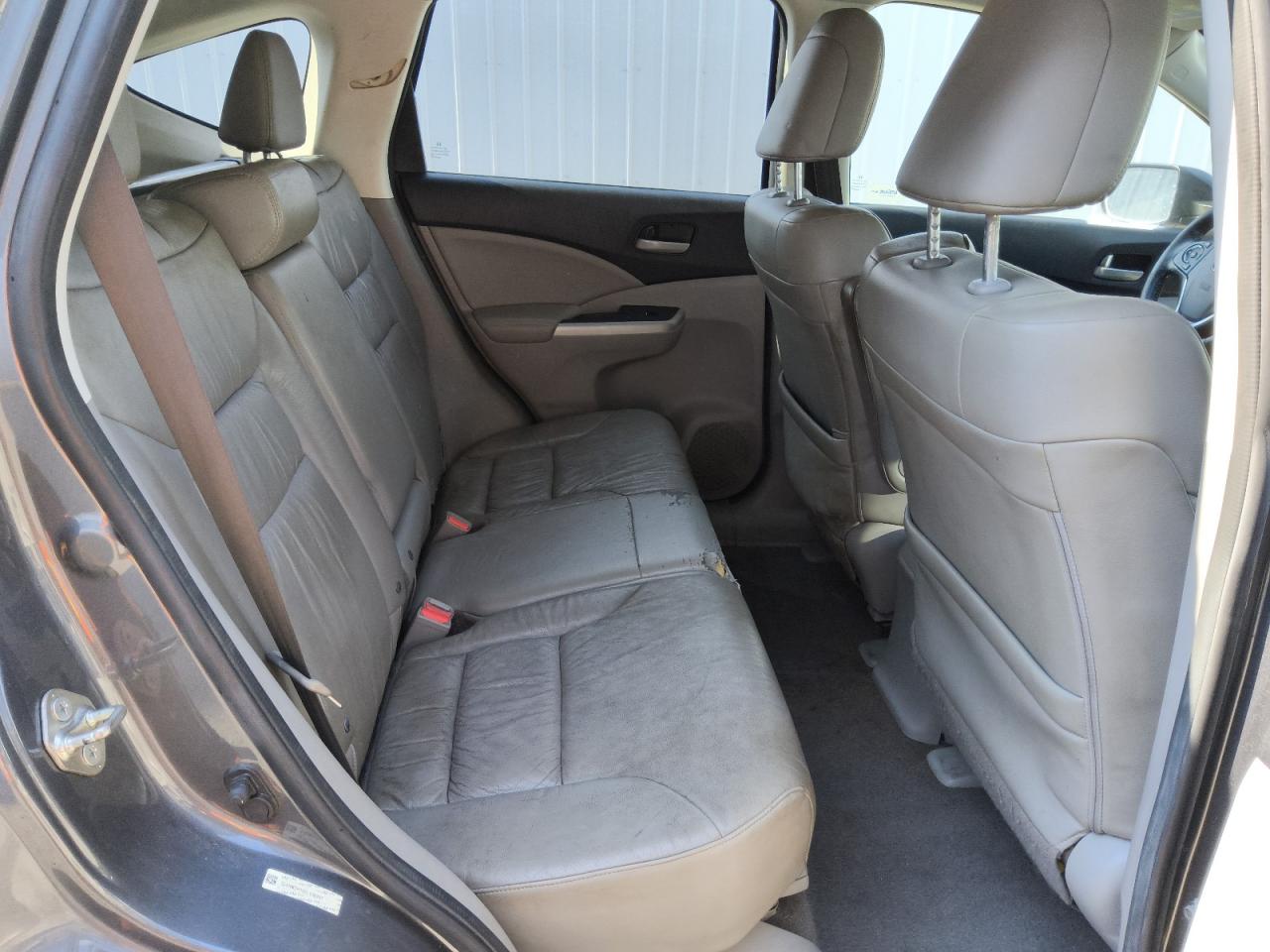 2013 Honda Cr-v Exl Серый vin: 5J6RM3H75DL016997 Damage: Seat Center Rear, Torn, 2 To 3 Inches