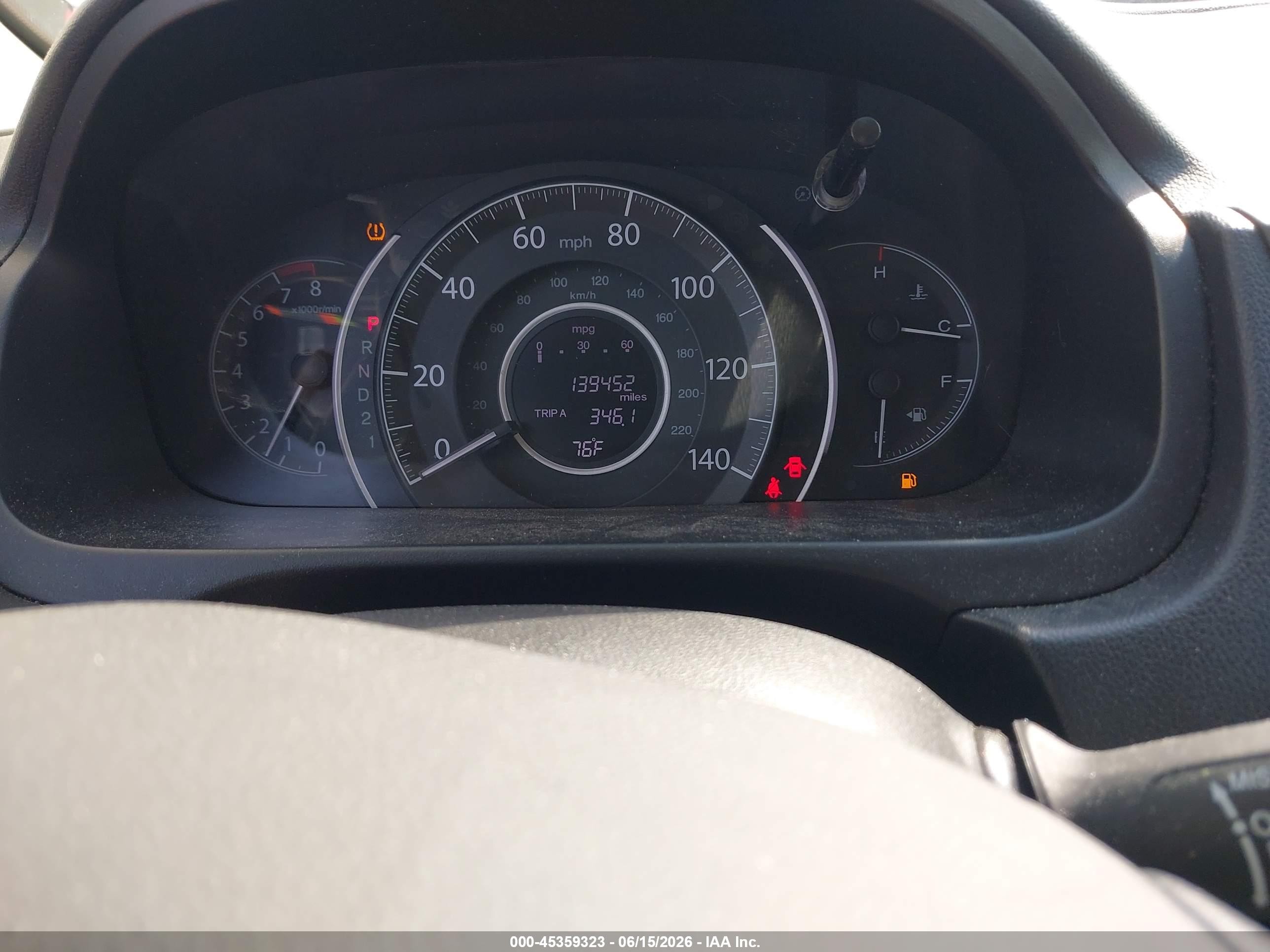 2013 Honda Cr-v Ex-l Tan vin: 5J6RM3H75DL022458