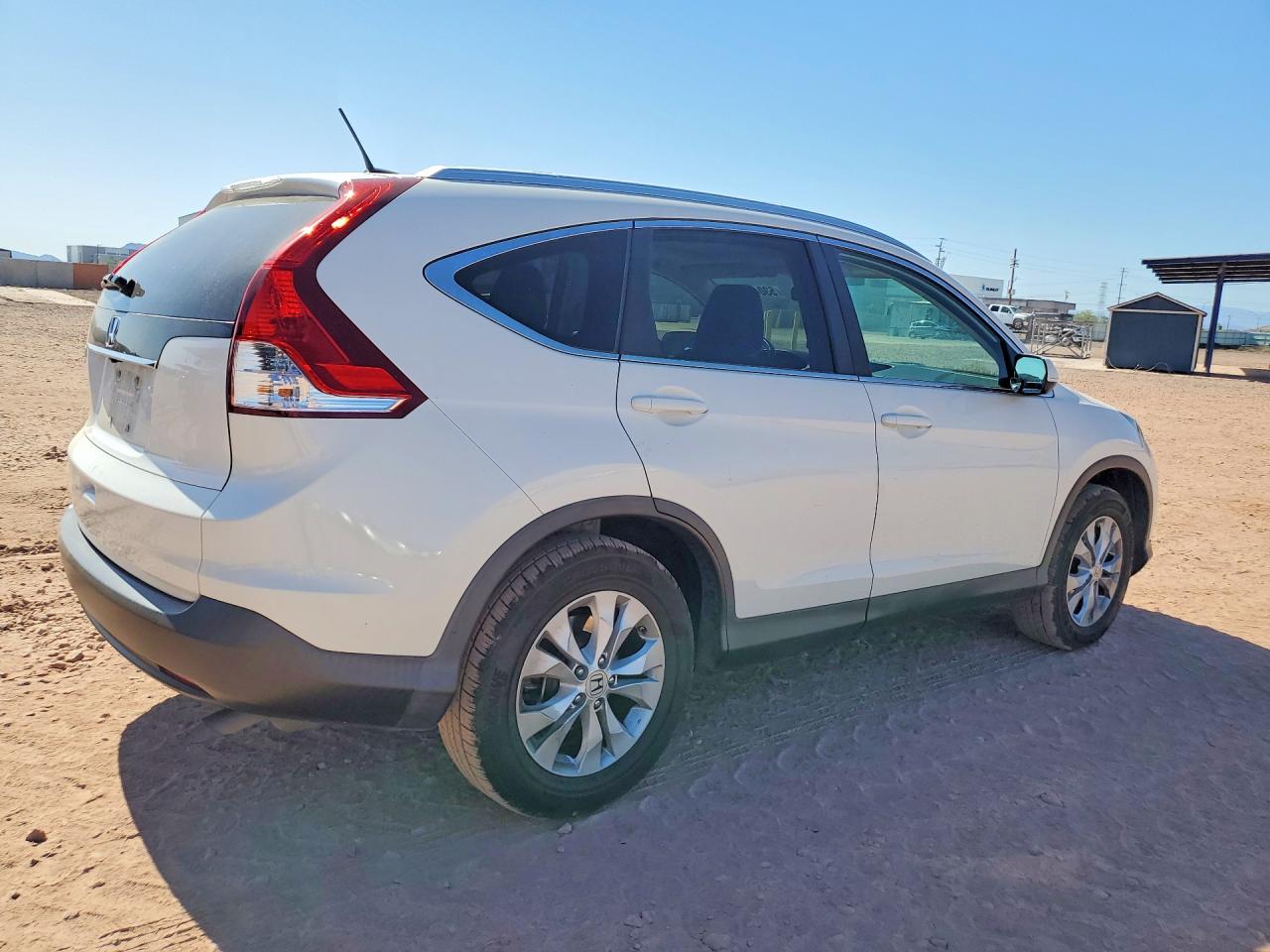2013 Honda Cr-v Exl White vin: 5J6RM3H75DL032486