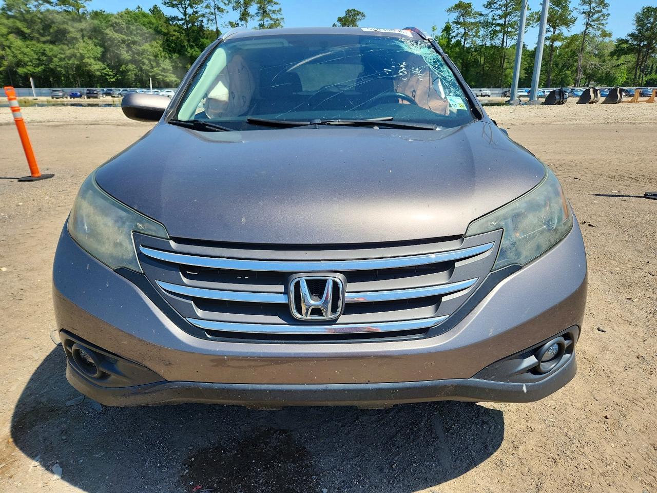 2013 Honda Cr-v Exl Gray vin: 5J6RM3H75DL042662
