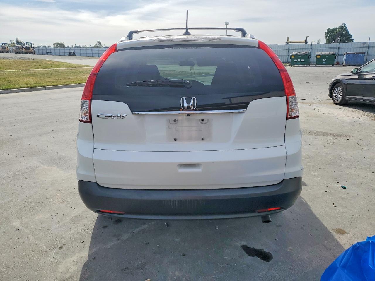 2014 Honda Cr-v Exl White vin: 5J6RM3H75EL006035