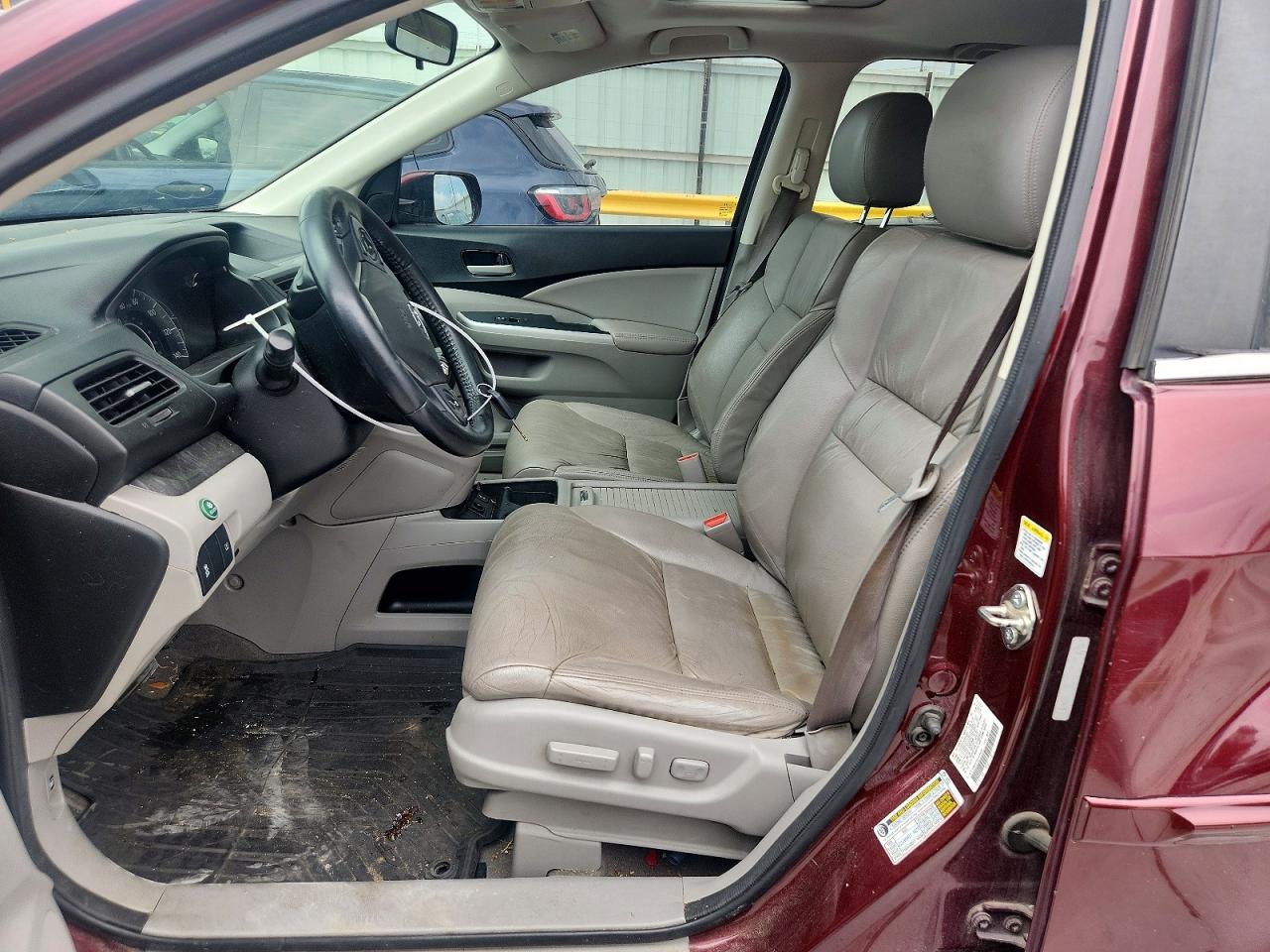 2014 Honda Cr-v Exl Maroon vin: 5J6RM3H75EL036426