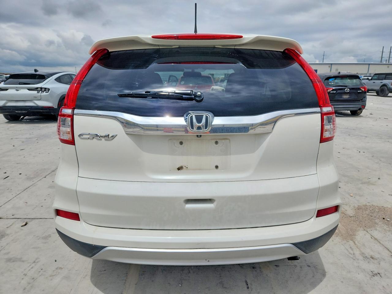 2015 Honda Cr-v Exl White vin: 5J6RM3H75FL015383