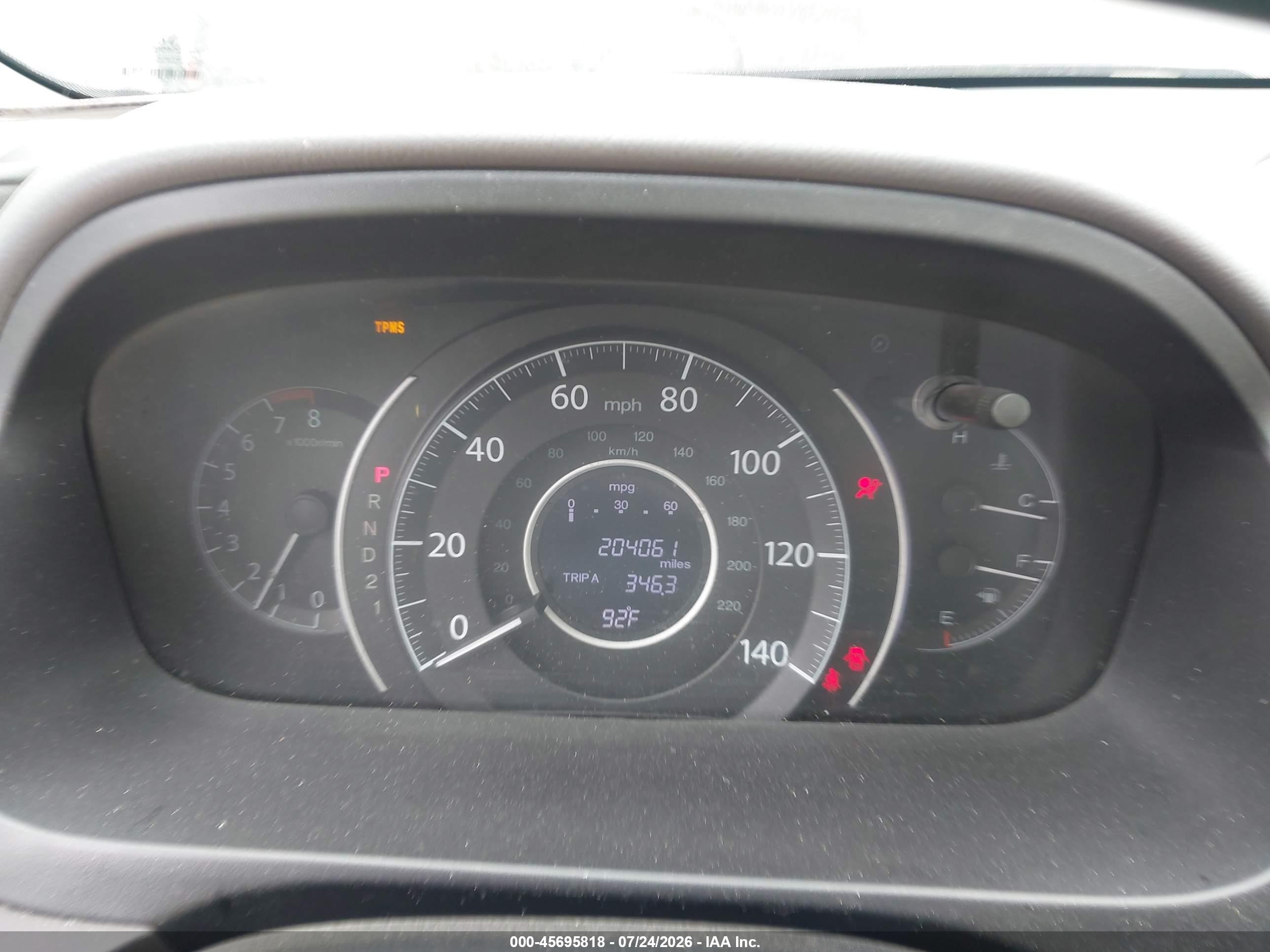 2012 Honda Cr-v Ex-l Gray vin: 5J6RM3H76CL000810