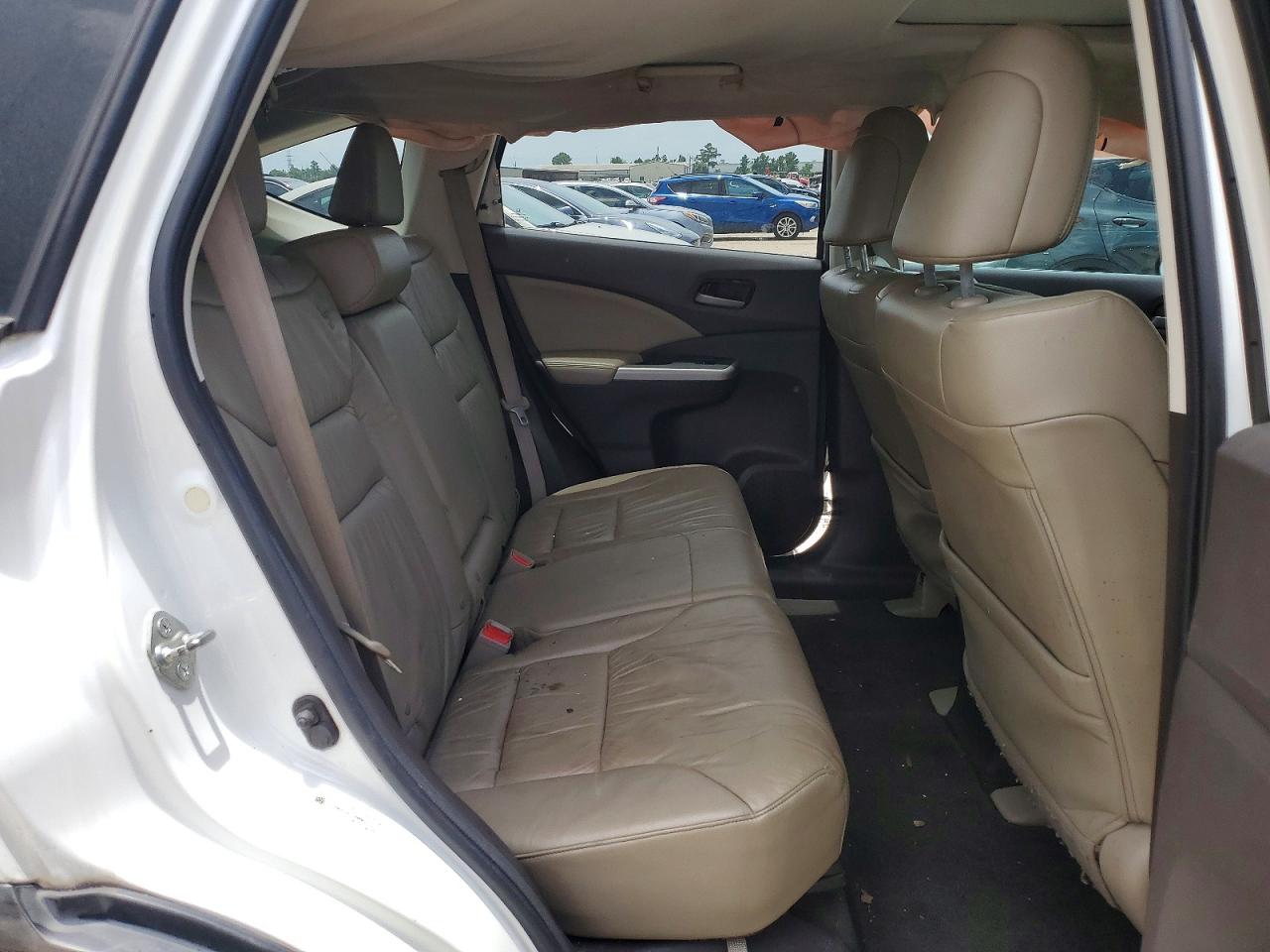 2012 Honda Cr-v Exl White vin: 5J6RM3H76CL019860