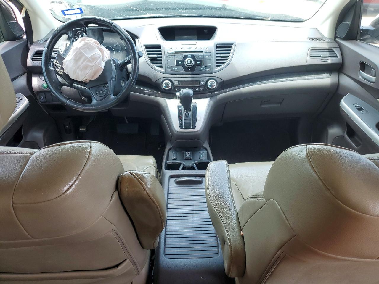 2012 Honda Cr-v Exl White vin: 5J6RM3H76CL019860