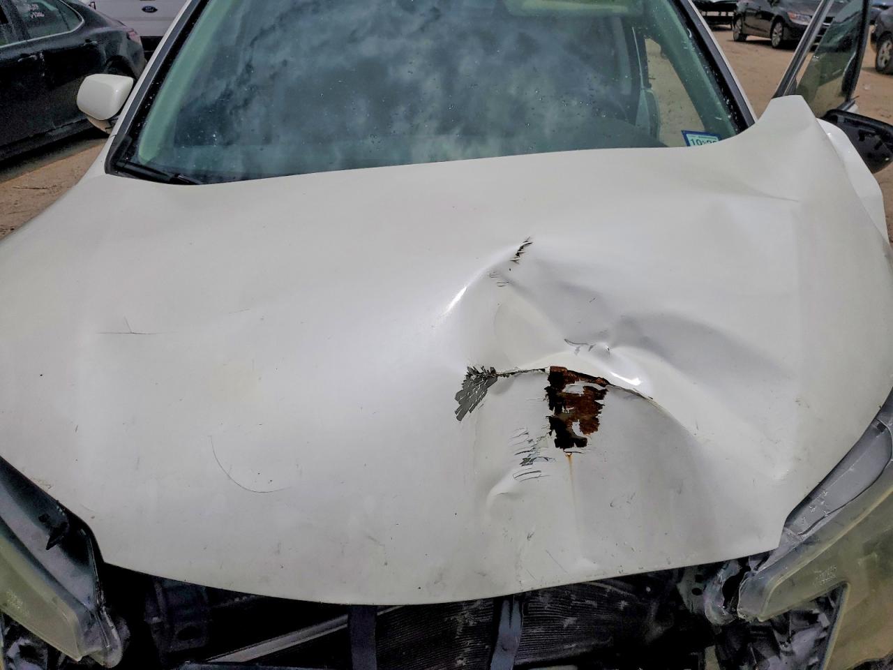 2012 Honda Cr-v Exl White vin: 5J6RM3H76CL019860