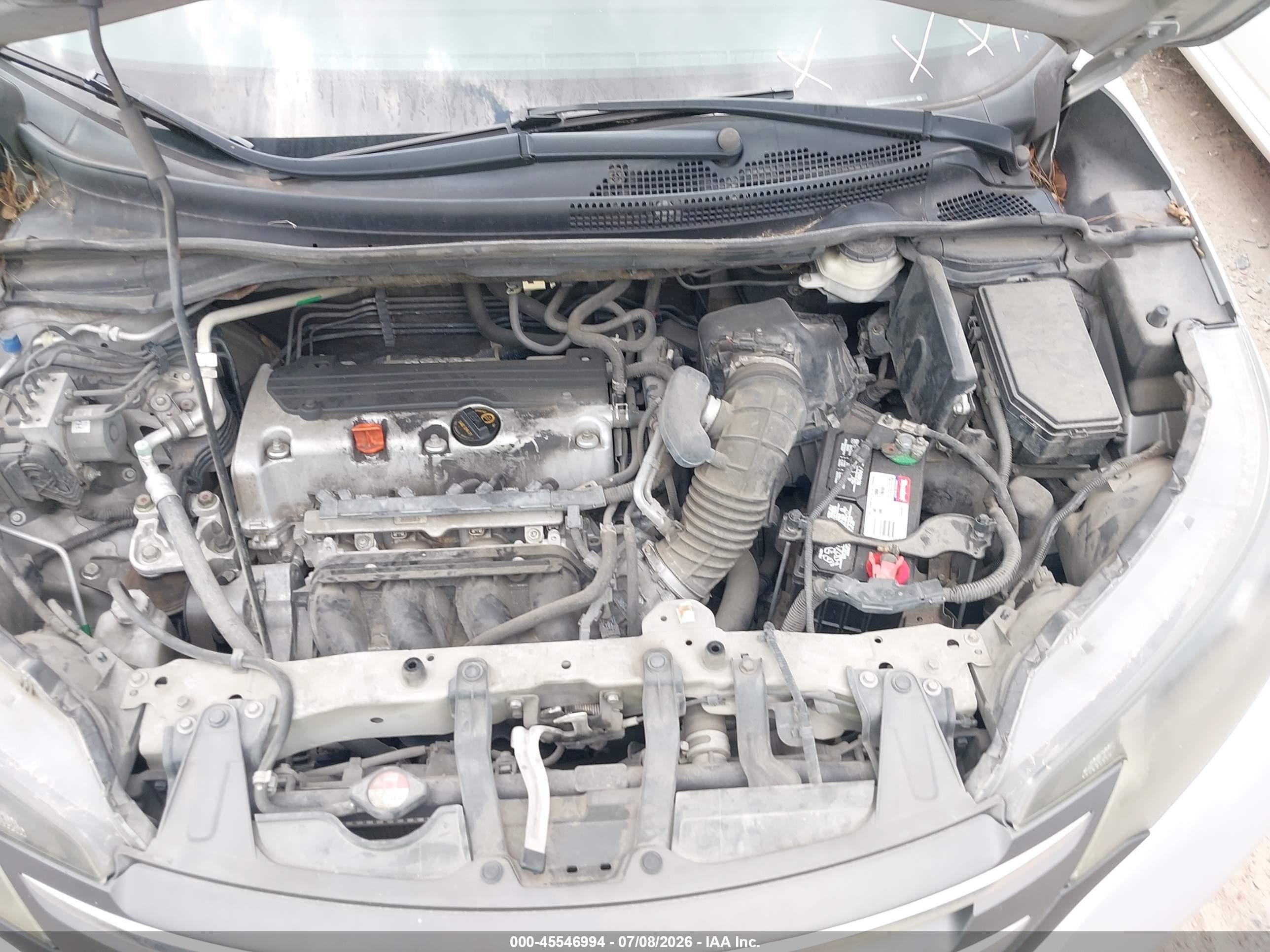2012 Honda Cr-v Ex-l Silver vin: 5J6RM3H76CL021818
