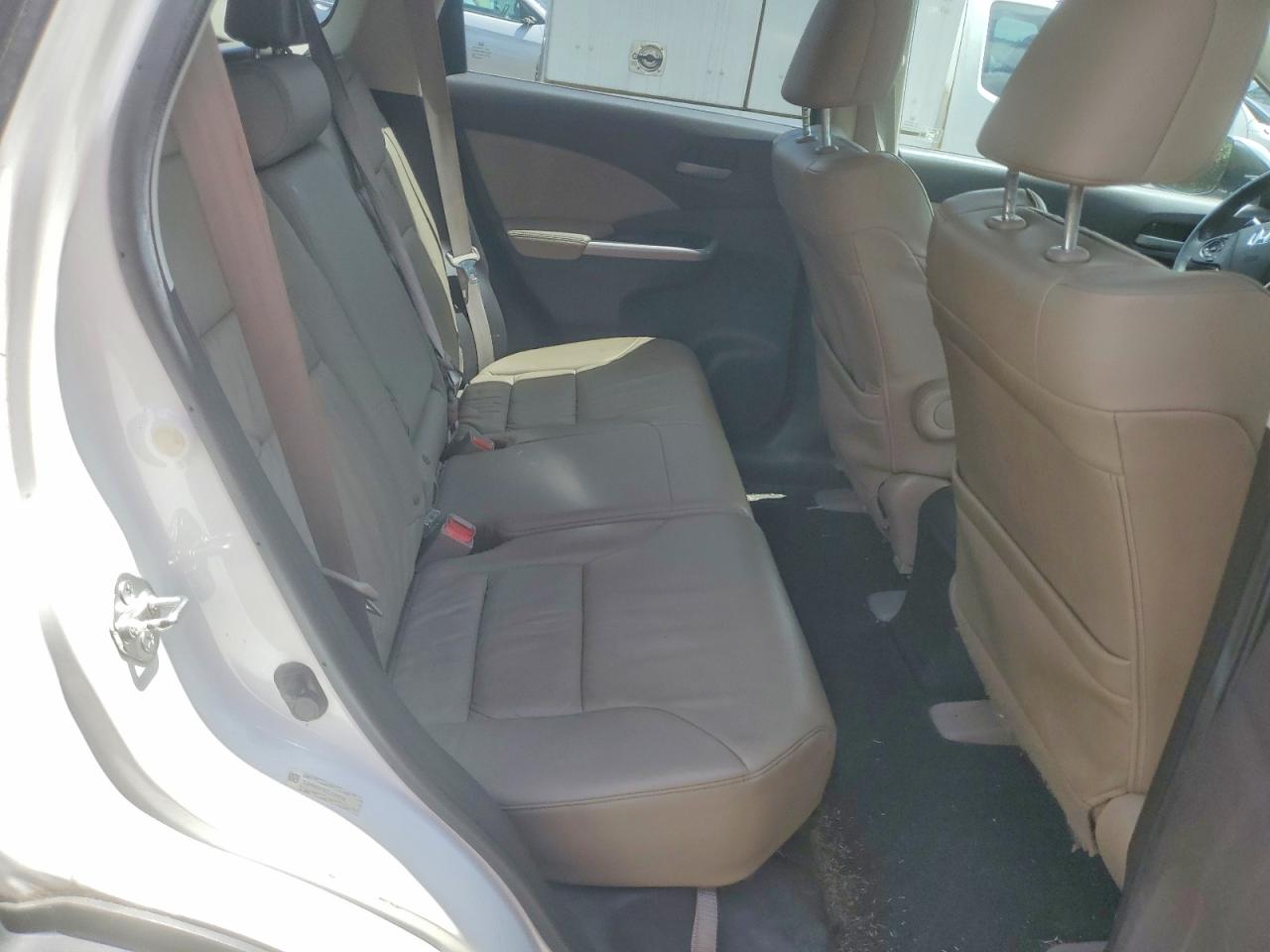 2012 Honda Cr-v Exl White vin: 5J6RM3H76CL033936