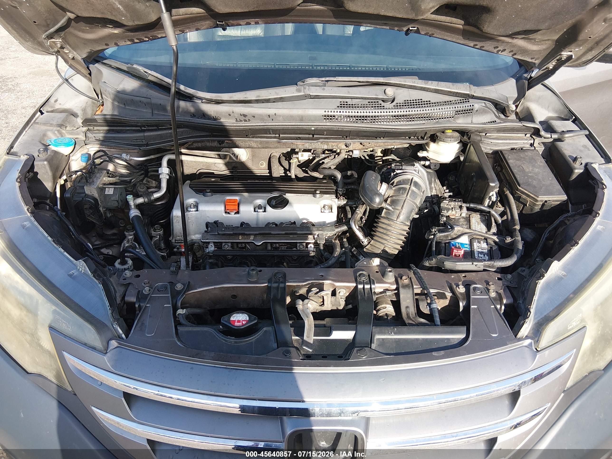 2013 Honda Cr-v Ex-l Серый vin: 5J6RM3H76DL006981