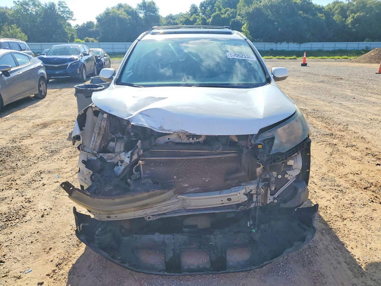 2013 Honda Cr-v Exl White vin: 5J6RM3H76DL015163