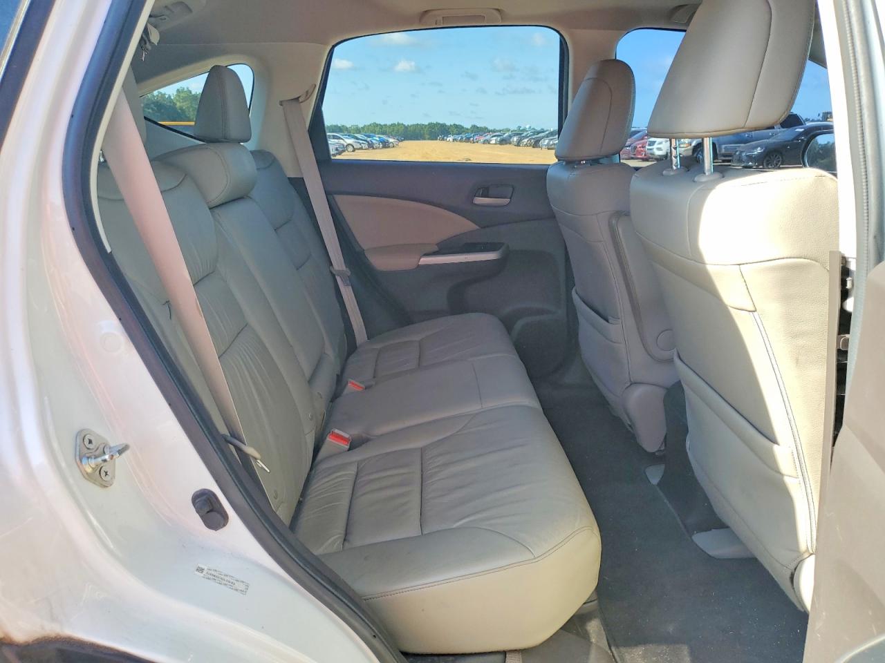 2013 Honda Cr-v Exl White vin: 5J6RM3H76DL015163