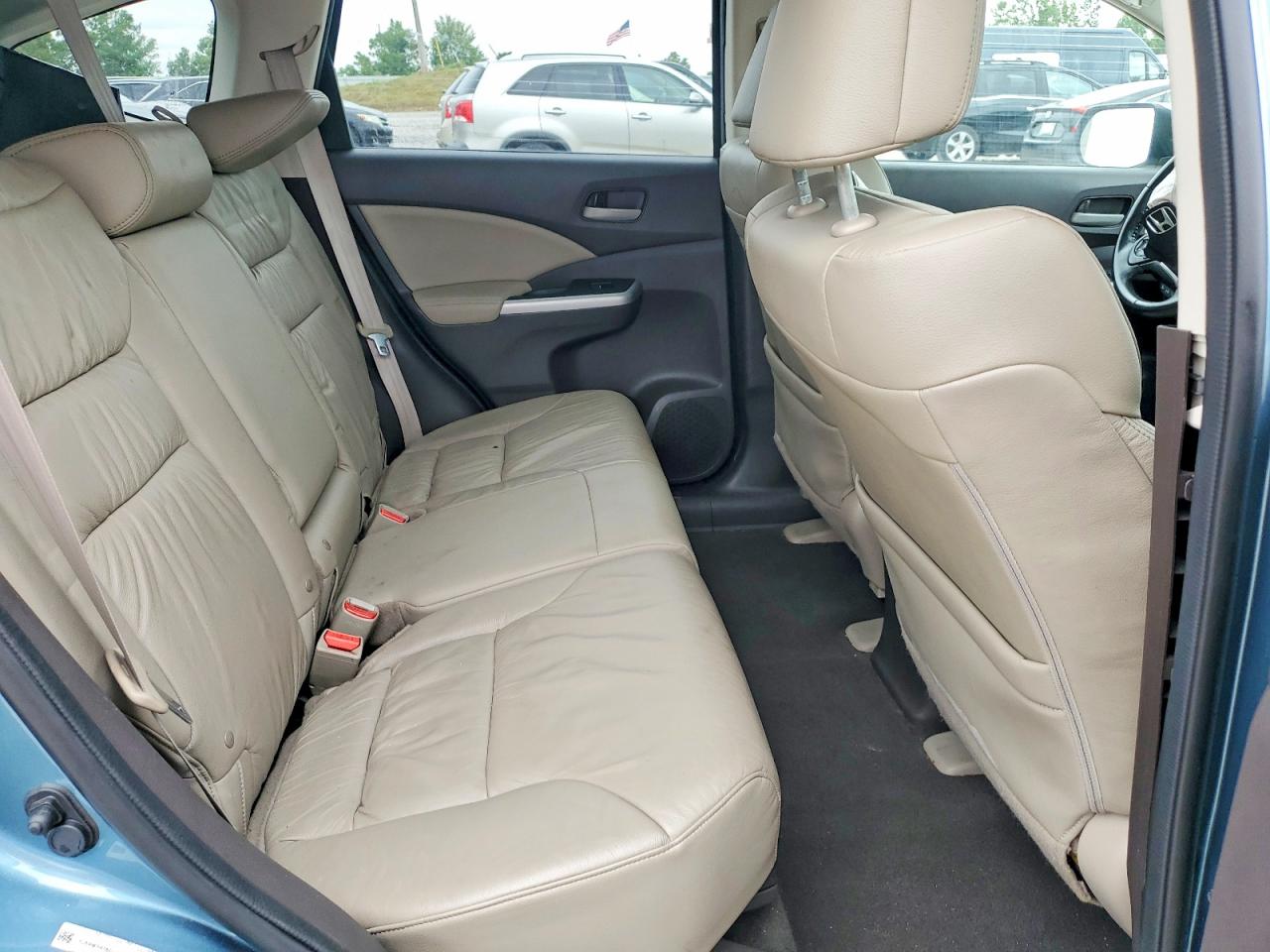 2013 Honda Cr-v Exl Blue vin: 5J6RM3H76DL023408