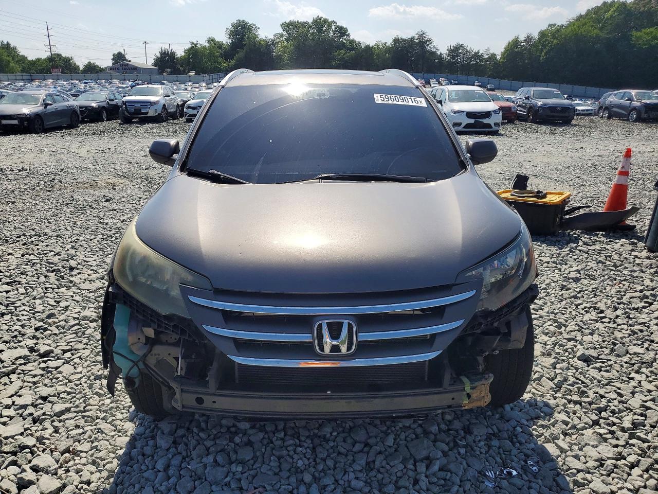 2013 Honda Cr-v Exl Gray vin: 5J6RM3H76DL027121