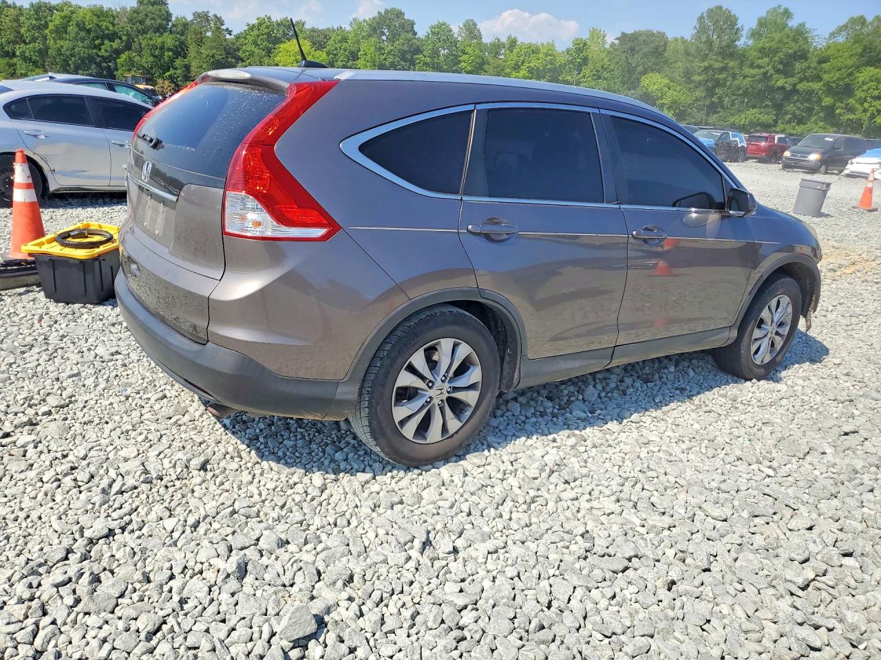 2013 Honda Cr-v Exl Gray vin: 5J6RM3H76DL027121
