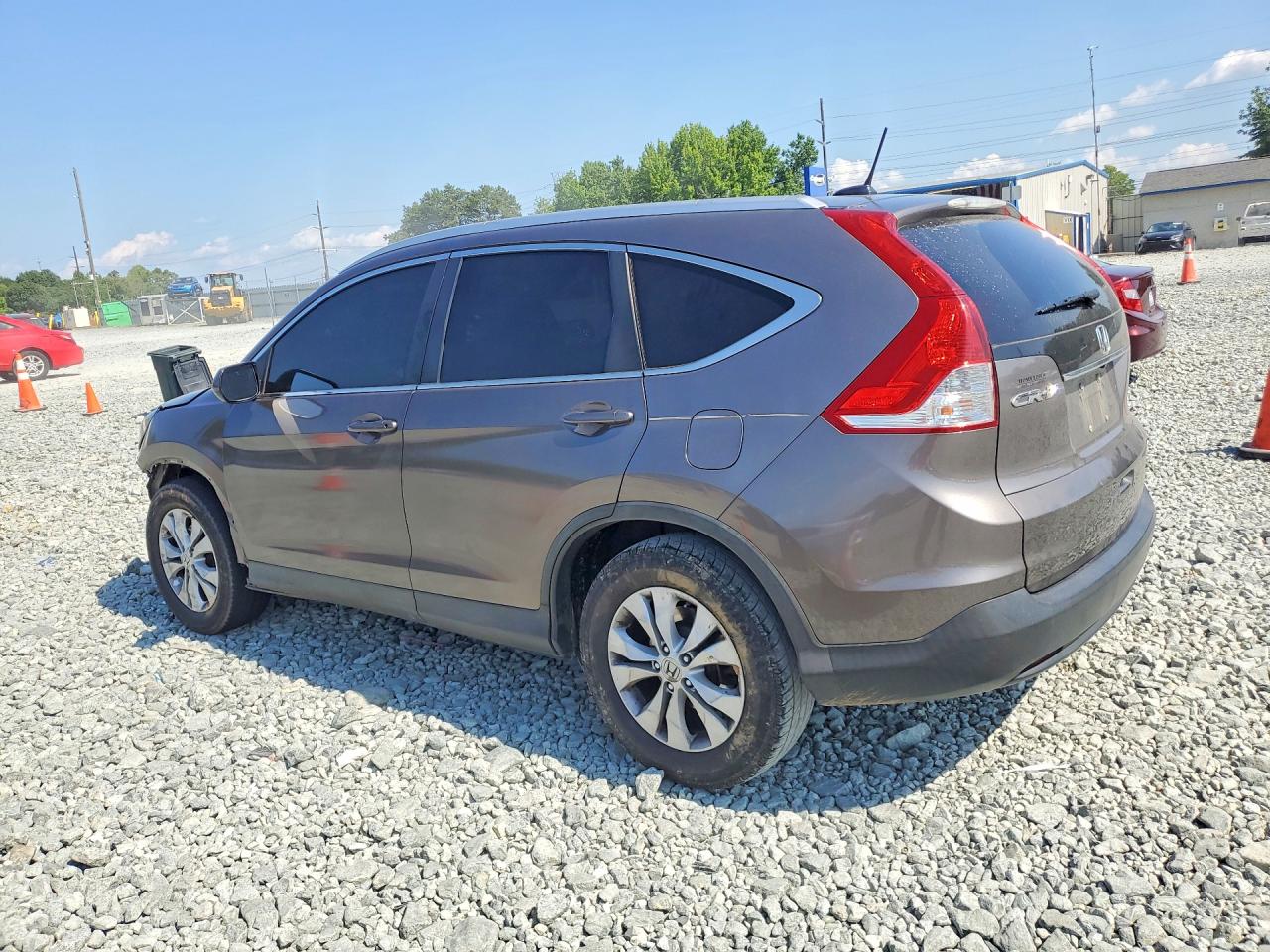 2013 Honda Cr-v Exl Gray vin: 5J6RM3H76DL027121