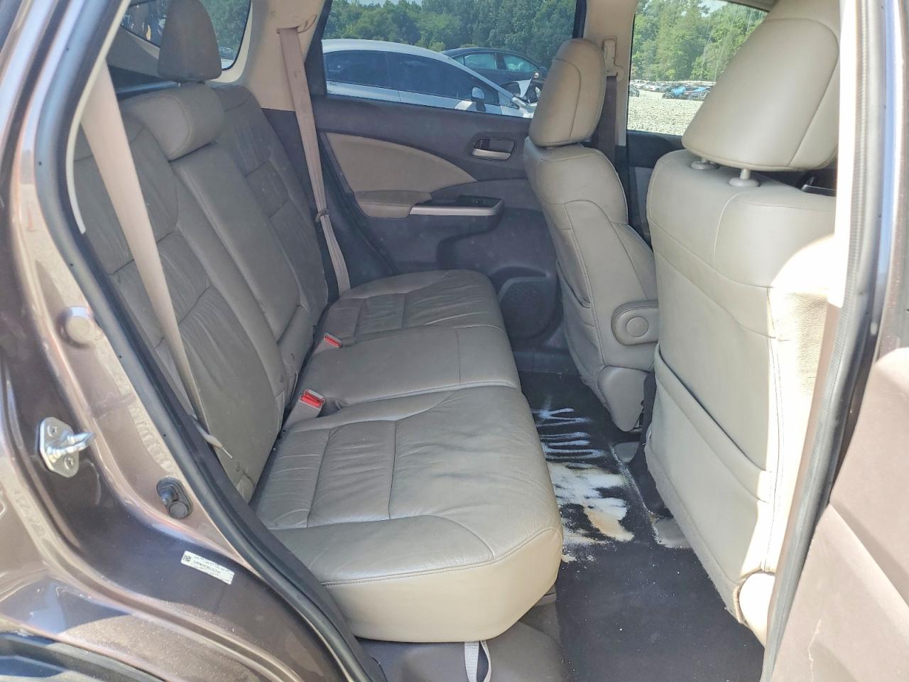 2013 Honda Cr-v Exl Gray vin: 5J6RM3H76DL027121
