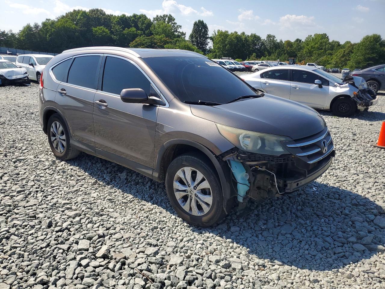 2013 Honda Cr-v Exl Gray vin: 5J6RM3H76DL027121