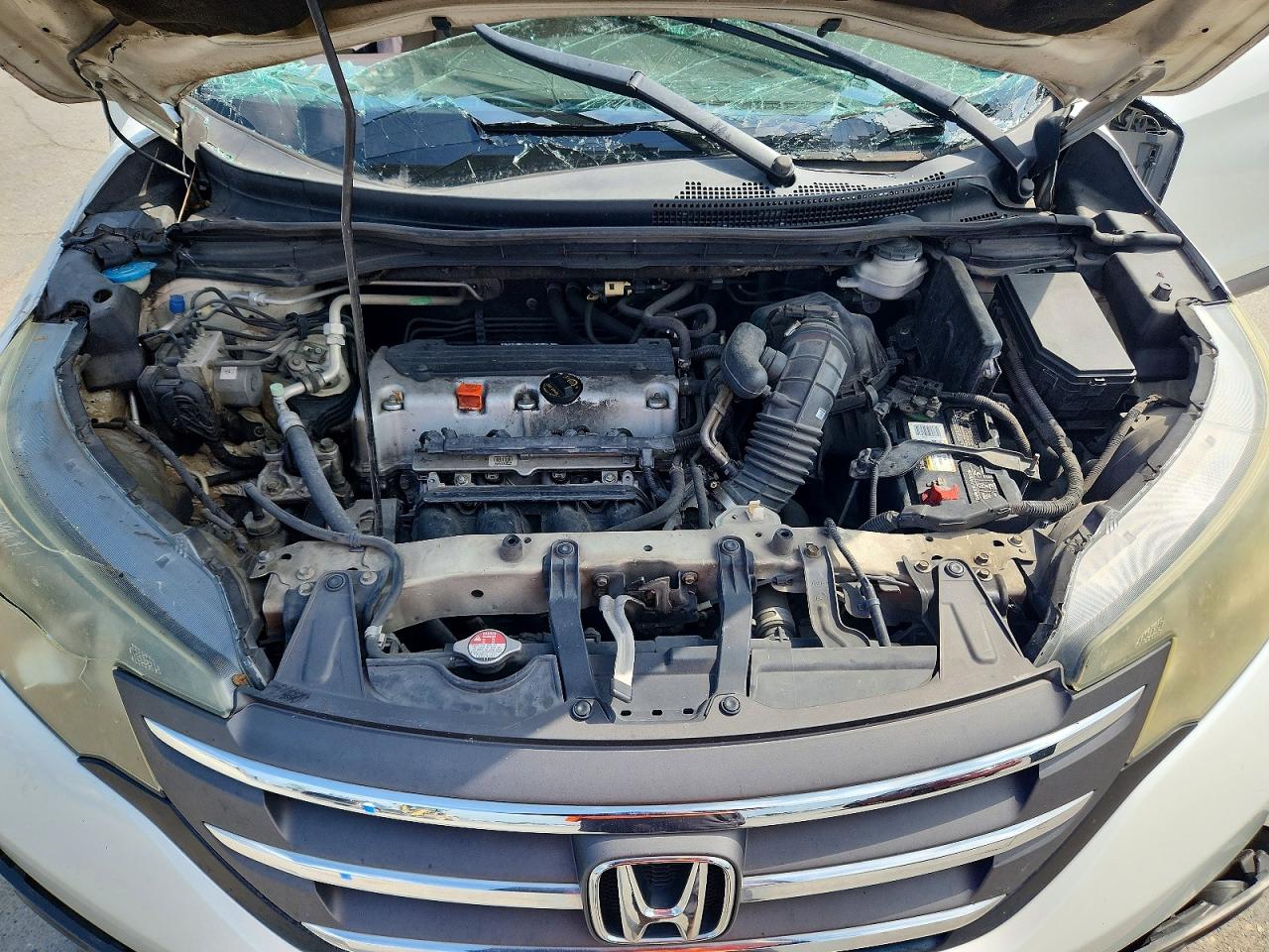 2013 Honda Cr-v Exl White vin: 5J6RM3H76DL044680