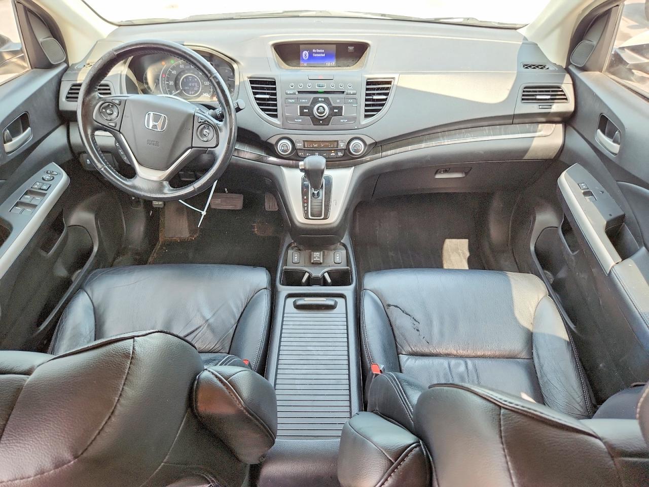 2013 Honda Cr-v Exl White vin: 5J6RM3H76DL048597