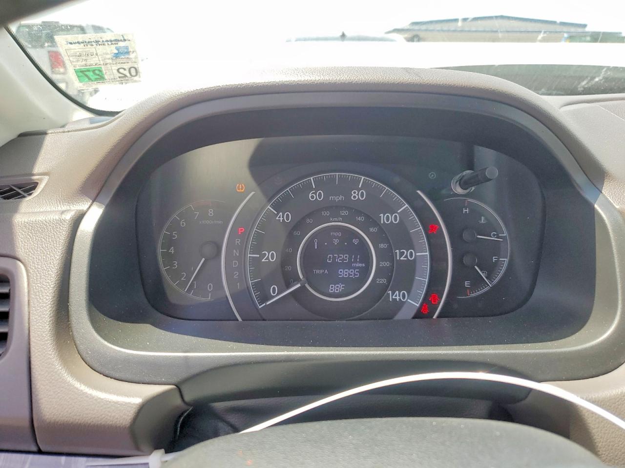 2014 Honda Cr-v Exl White vin: 5J6RM3H76EL031476