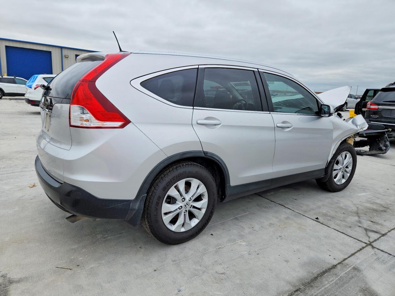 2012 Honda Cr-v Exl Silver vin: 5J6RM3H77CL010262