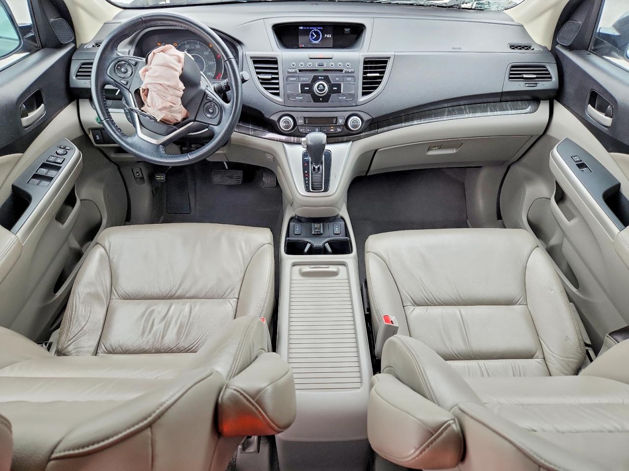 2012 Honda Cr-v Exl Silver vin: 5J6RM3H77CL010262