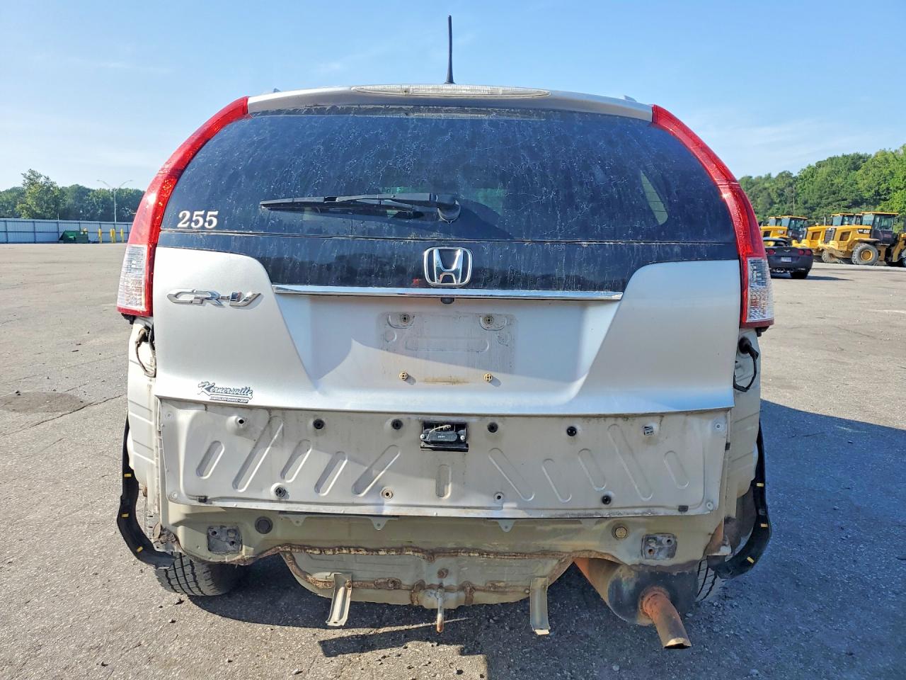2012 Honda Cr-v Exl Silver vin: 5J6RM3H77CL023609