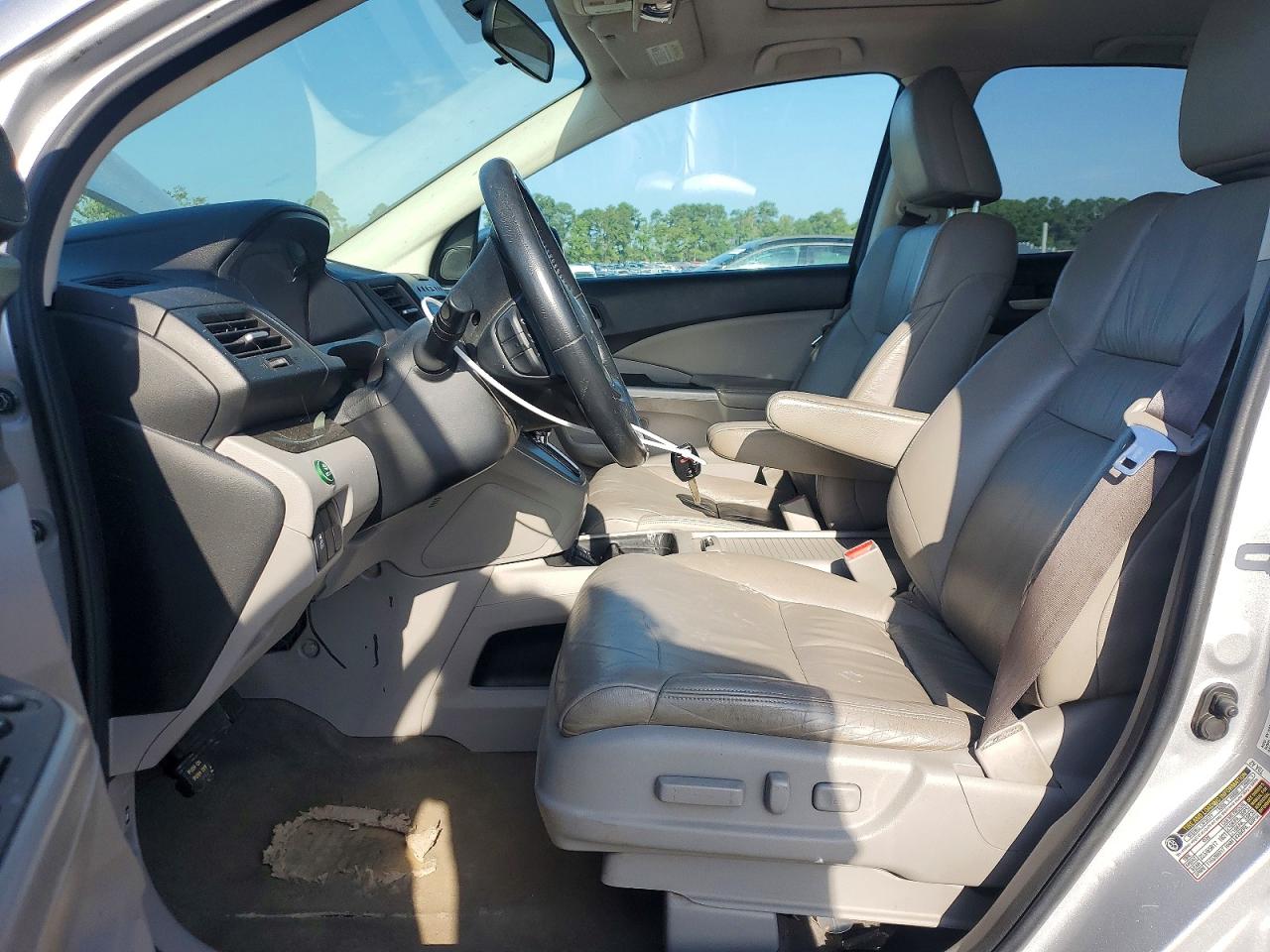 2012 Honda Cr-v Exl Silver vin: 5J6RM3H77CL023609