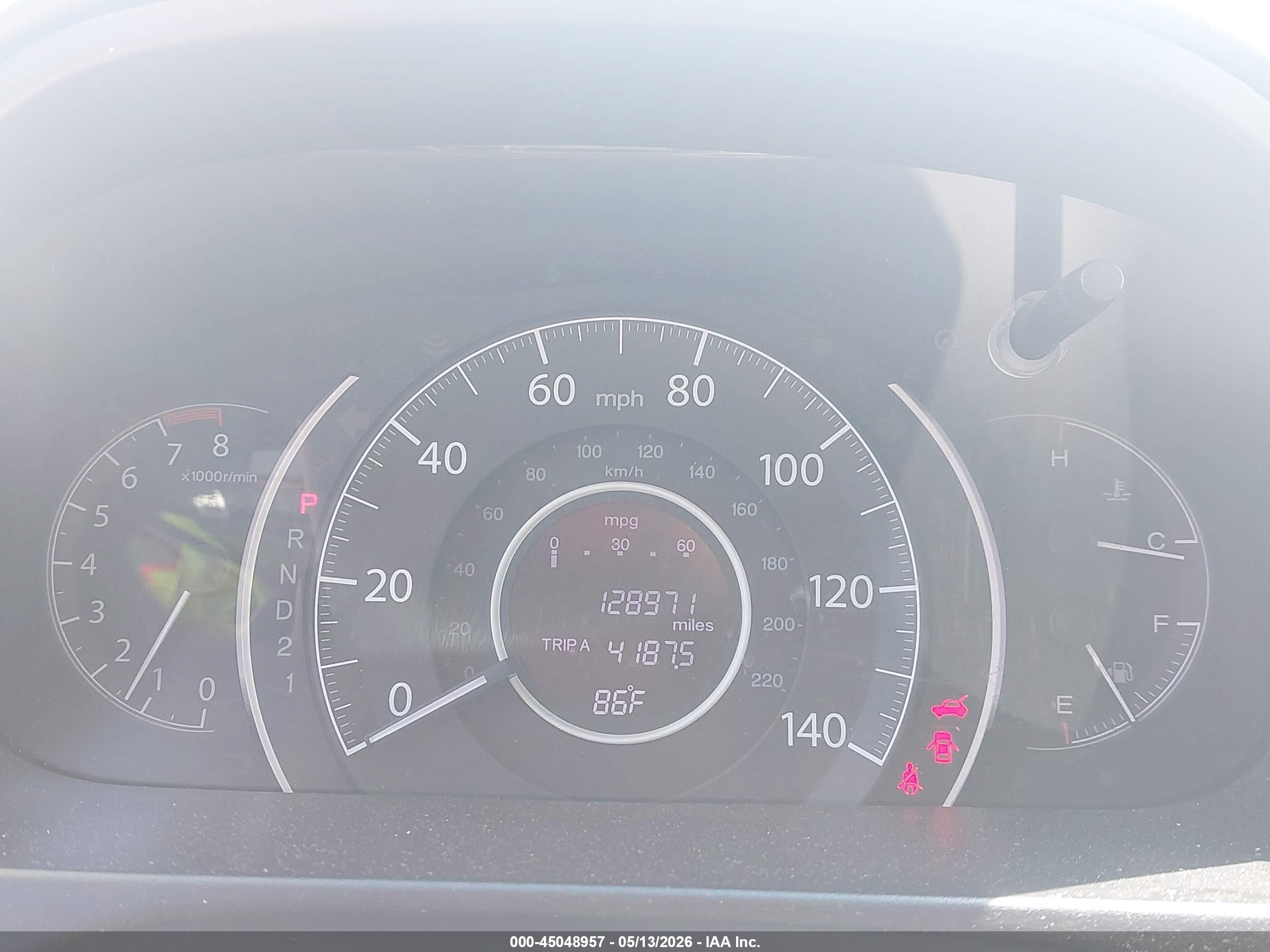2012 Honda Cr-v Ex-l Серебряный vin: 5J6RM3H77CL045075