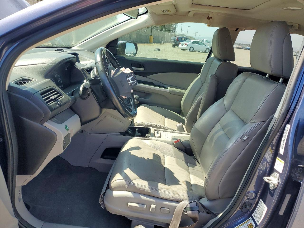 2012 Honda Cr-v Exl Blue vin: 5J6RM3H77CL047215