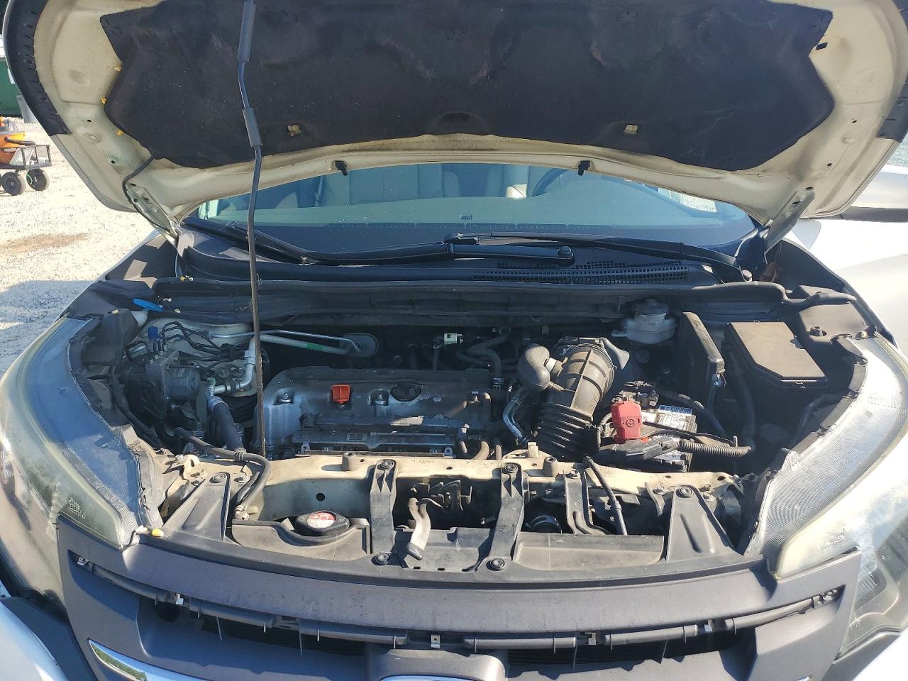 2013 Honda Cr-v Exl White vin: 5J6RM3H77DL006083