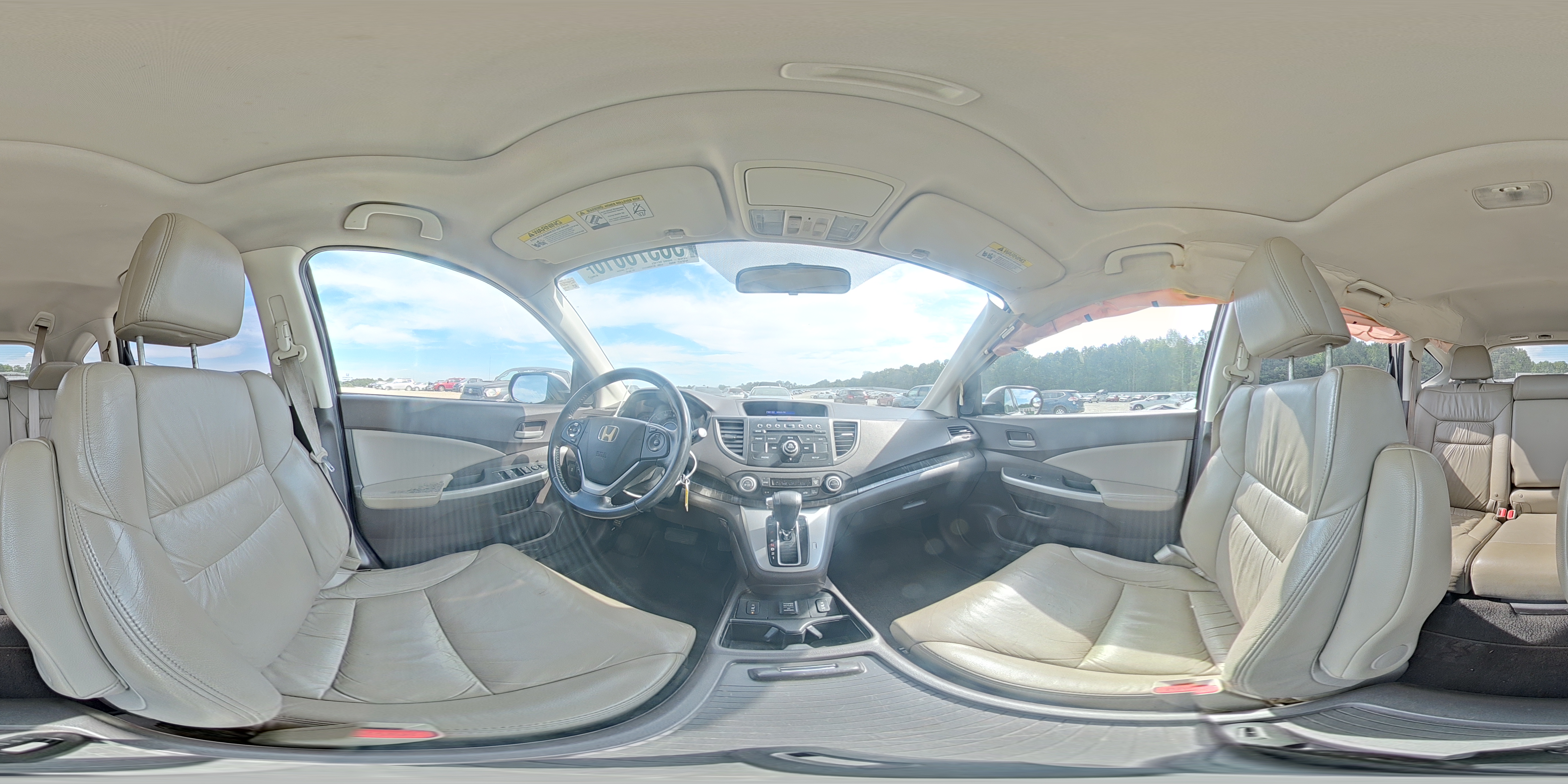 2013 Honda Cr-v Exl White vin: 5J6RM3H77DL006116