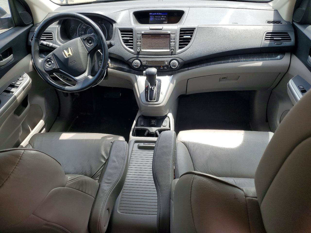 2013 Honda Cr-v Exl Blue vin: 5J6RM3H77DL009324