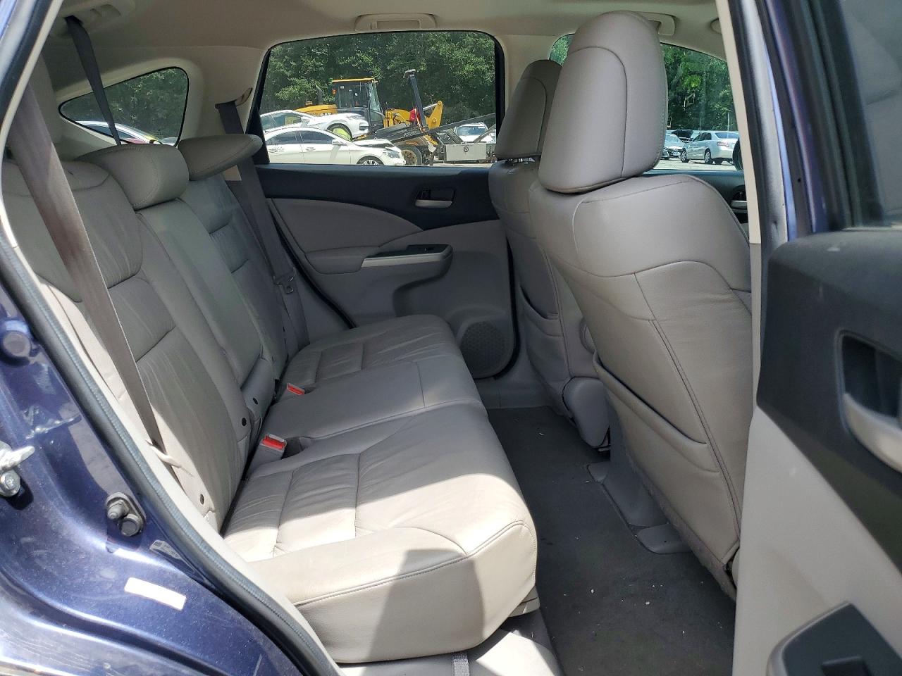 2013 Honda Cr-v Exl Blue vin: 5J6RM3H77DL009324
