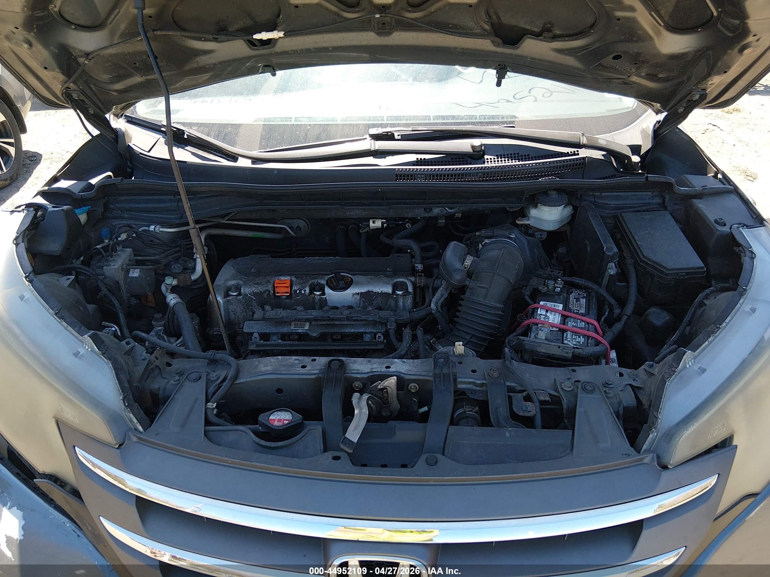 2013 Honda Cr-v Ex-l Gray vin: 5J6RM3H77DL018296