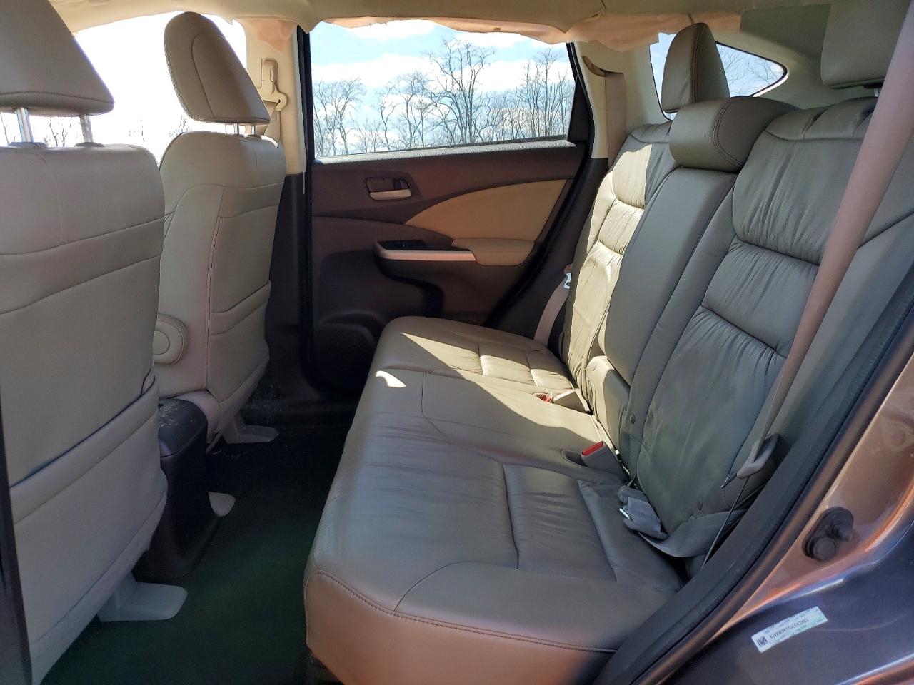 2013 Honda Cr-v Exl Gray vin: 5J6RM3H77DL043263