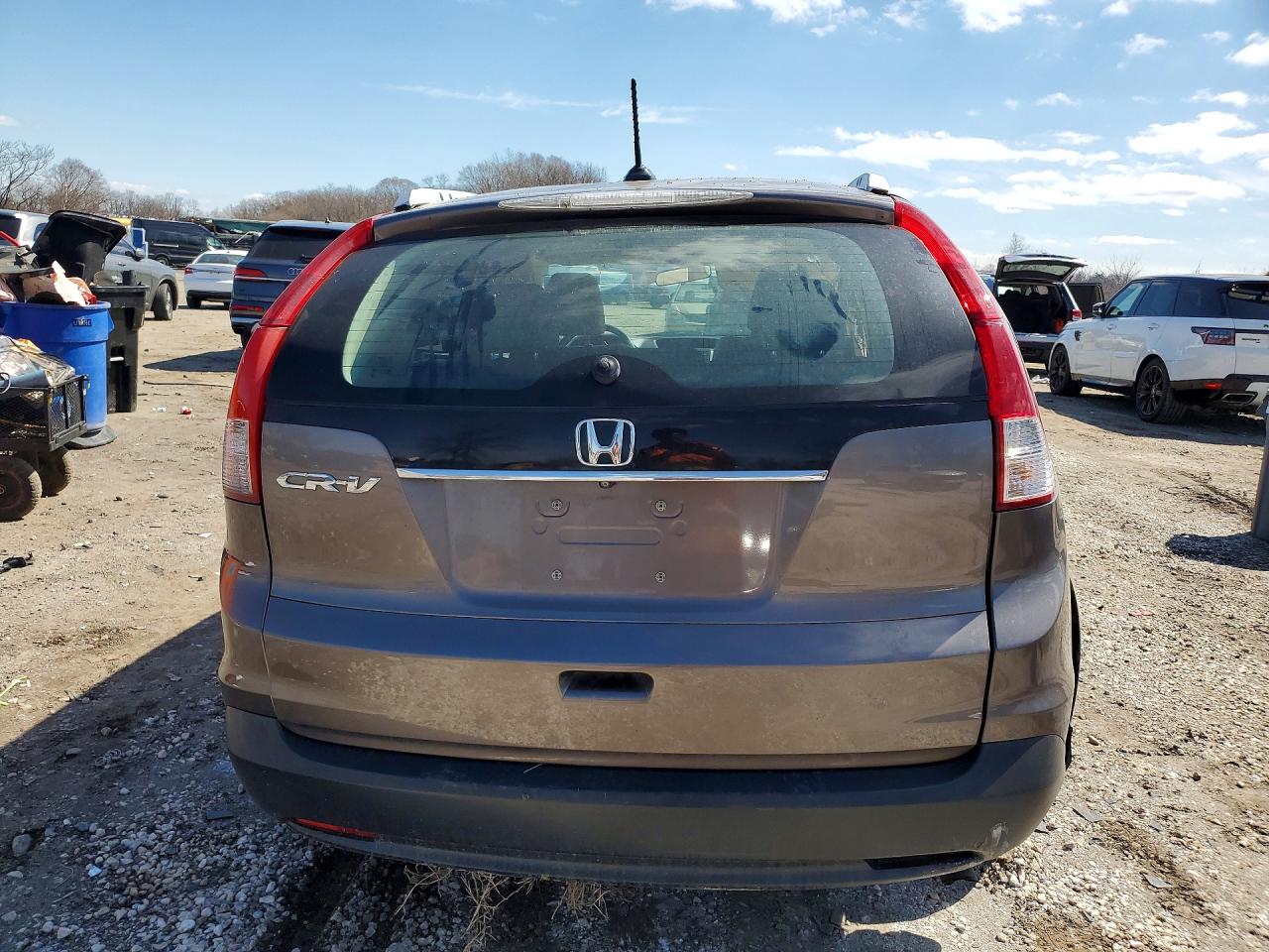 2013 Honda Cr-v Exl Gray vin: 5J6RM3H77DL043263