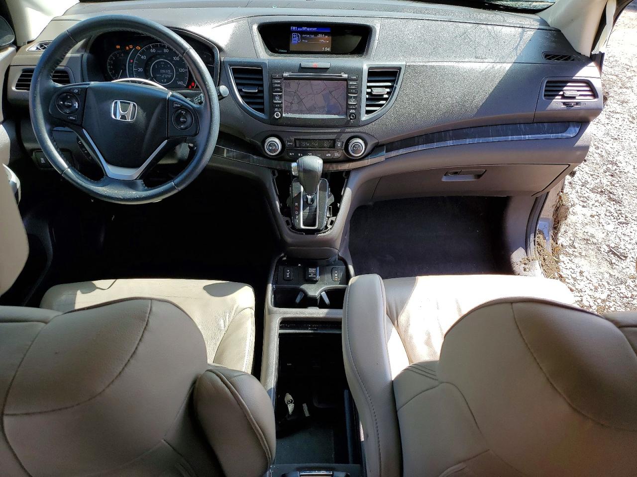 2013 Honda Cr-v Exl Gray vin: 5J6RM3H77DL043263
