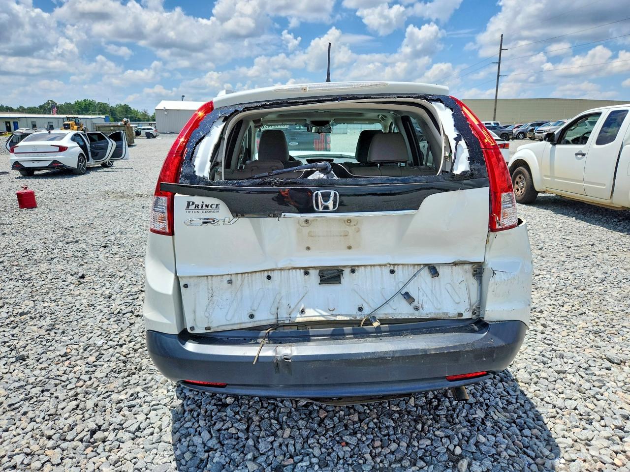 2014 Honda Cr-v Exl White vin: 5J6RM3H77EL006621