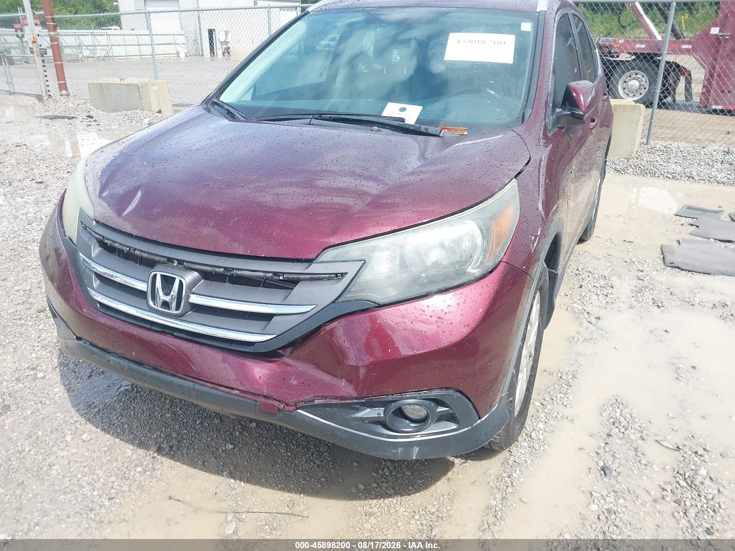 2014 Honda Cr-v Ex-l vin: 5J6RM3H77EL009485