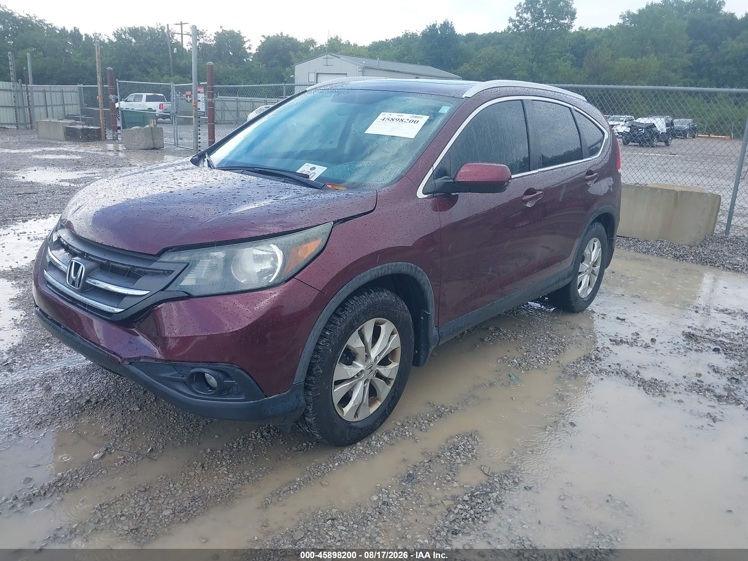 2014 Honda Cr-v Ex-l vin: 5J6RM3H77EL009485