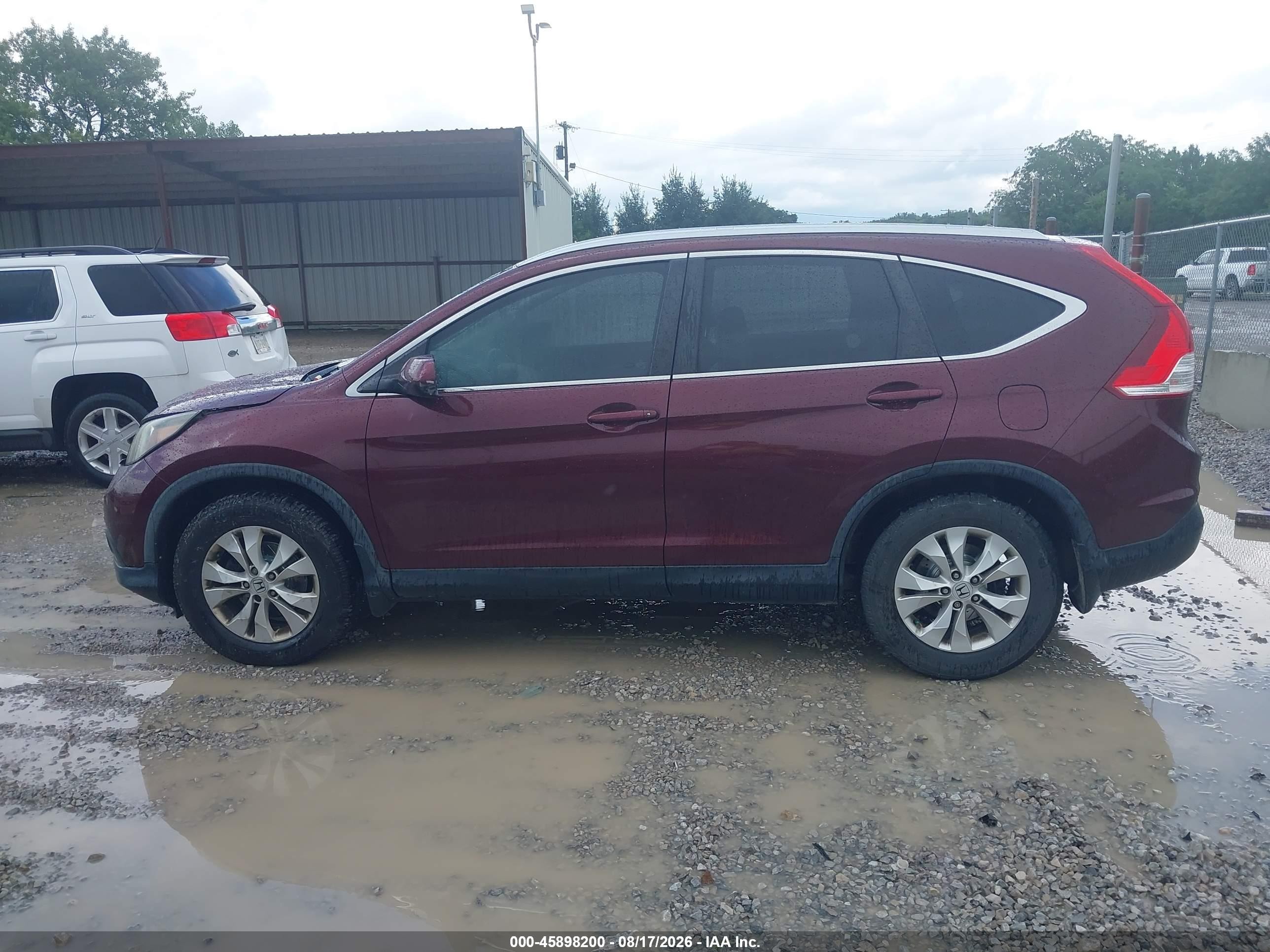 2014 Honda Cr-v Ex-l vin: 5J6RM3H77EL009485