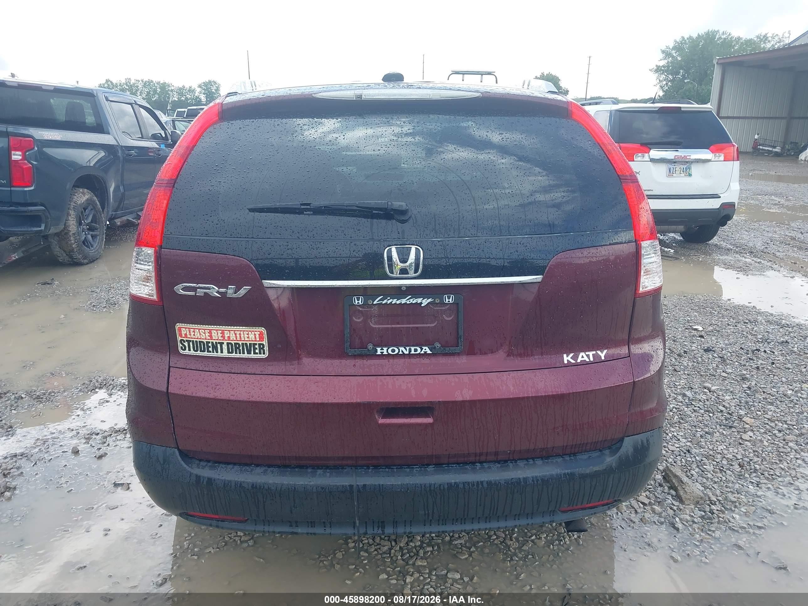 2014 Honda Cr-v Ex-l vin: 5J6RM3H77EL009485