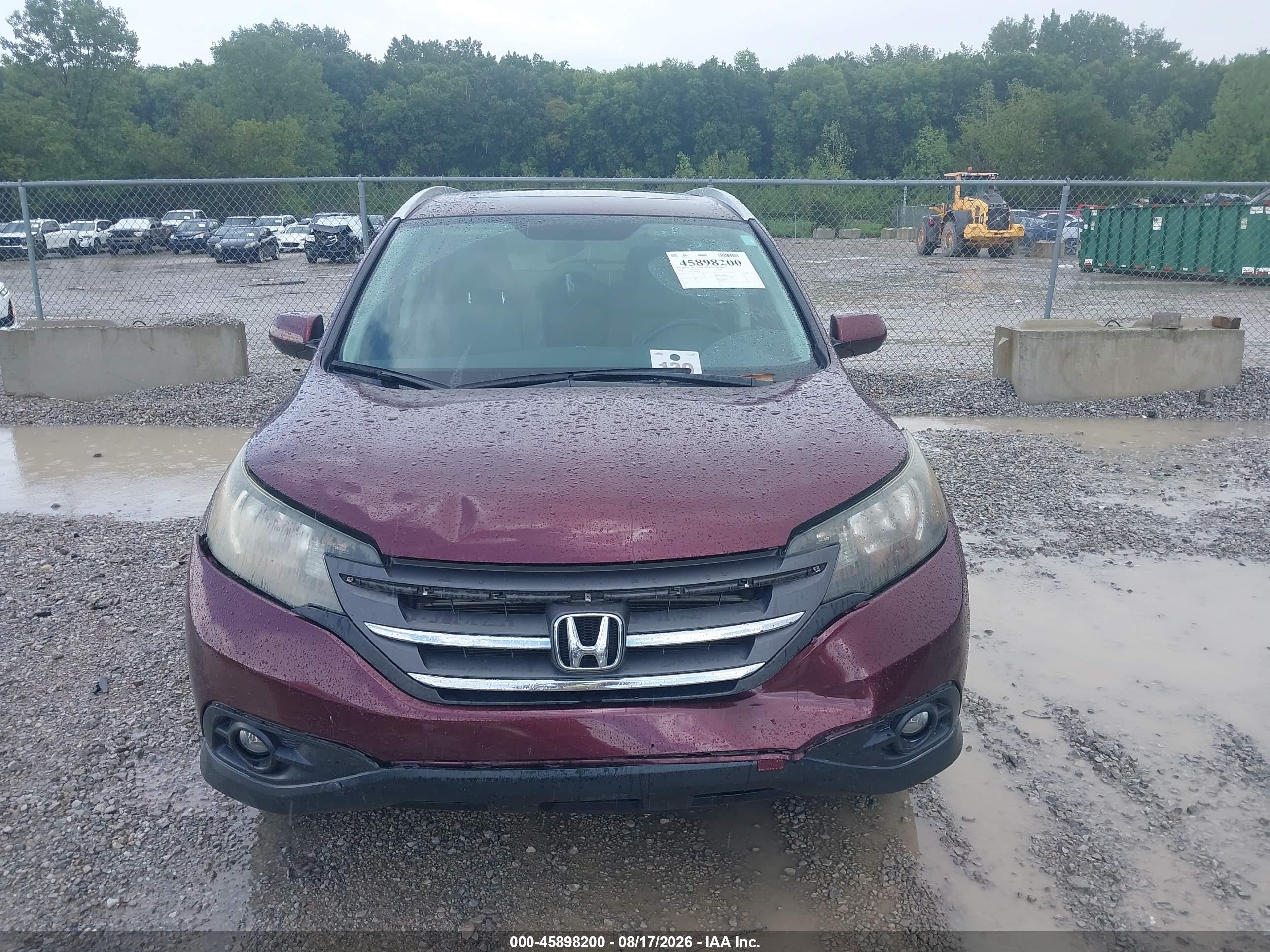 2014 Honda Cr-v Ex-l vin: 5J6RM3H77EL009485